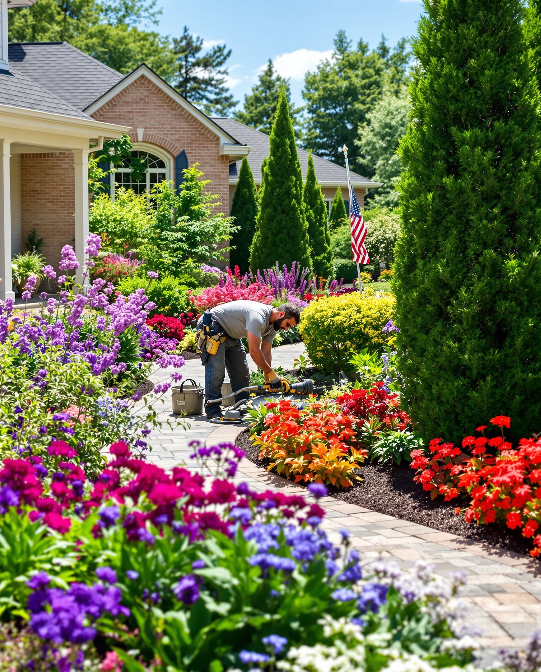 ScapeWorx team at work