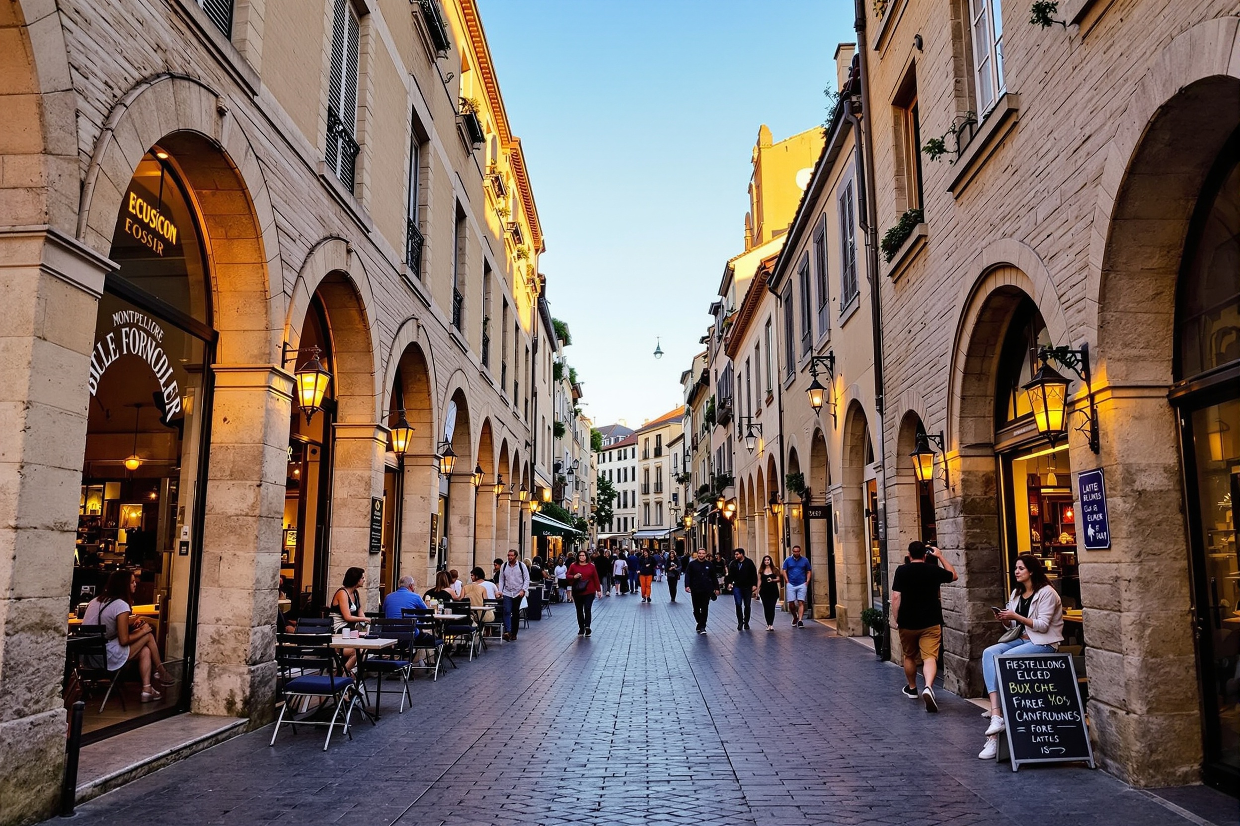 L'Écusson, centre historique de Montpellier
