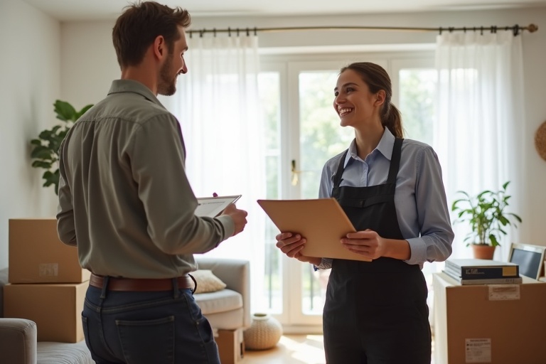 Professional junk removal consultation in El Paso