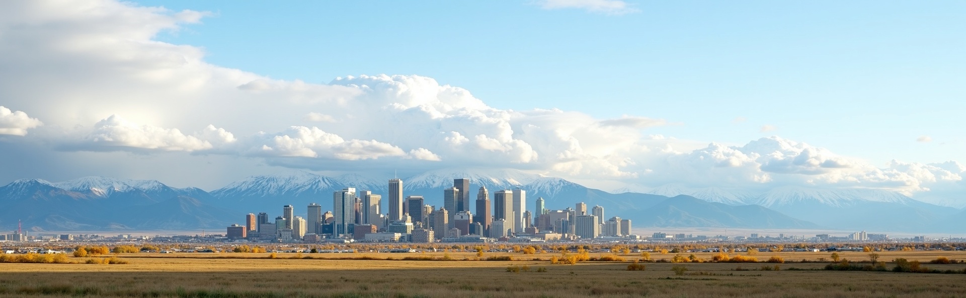 Alberta cities skyline