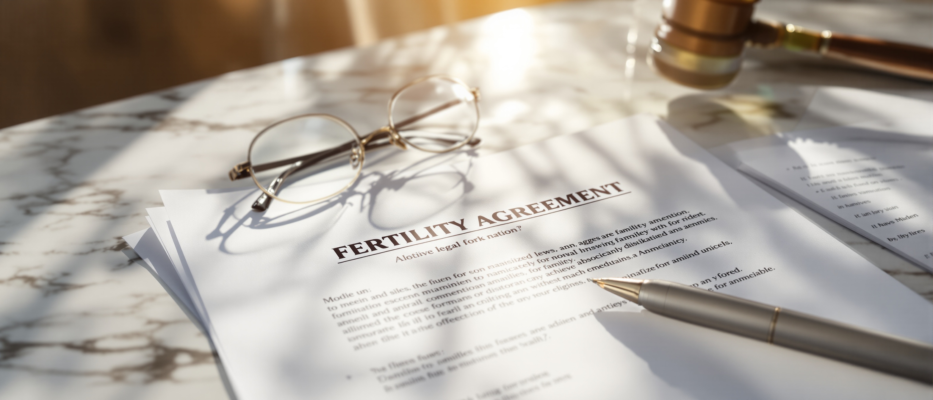 Fertility Law Legal Documents