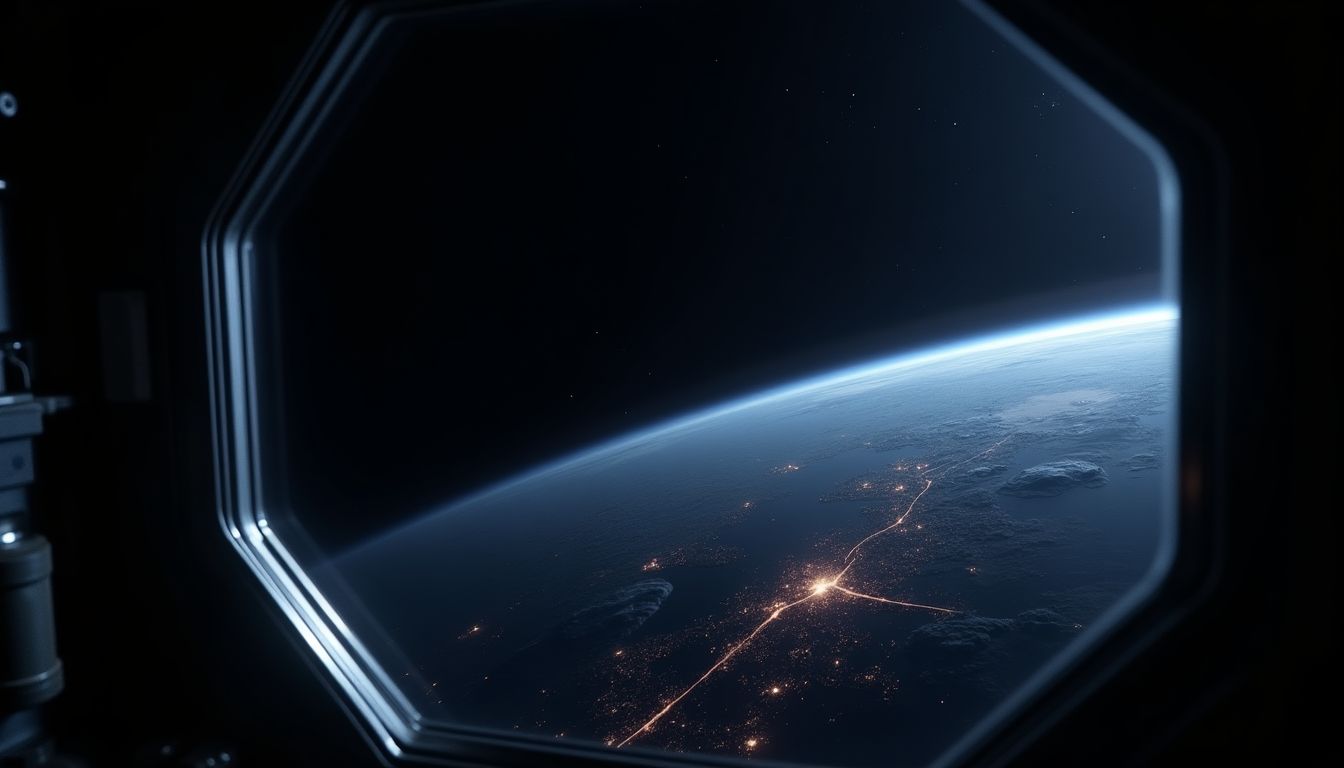 Earth from Space Station