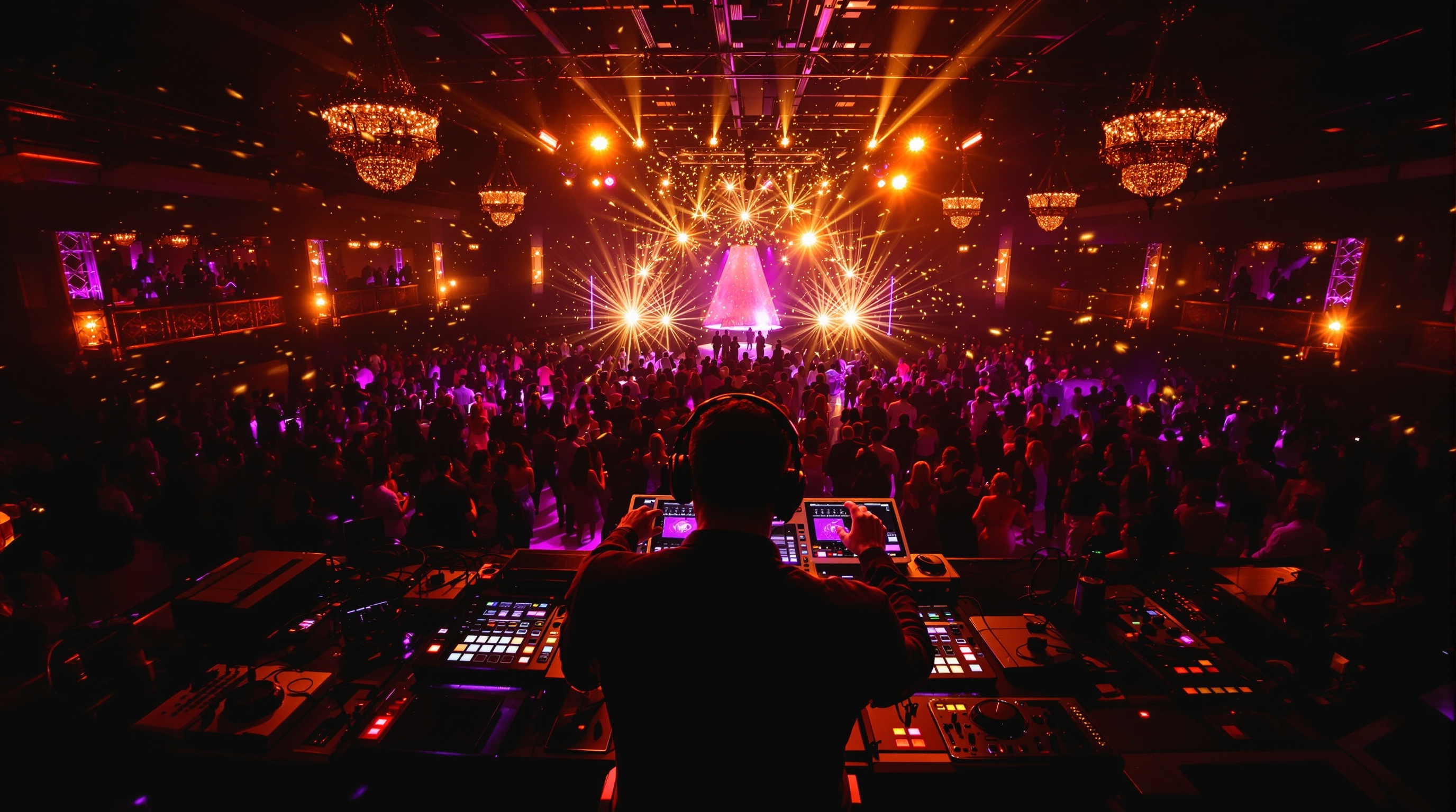 Bugsie Productions DJ performing at a live event