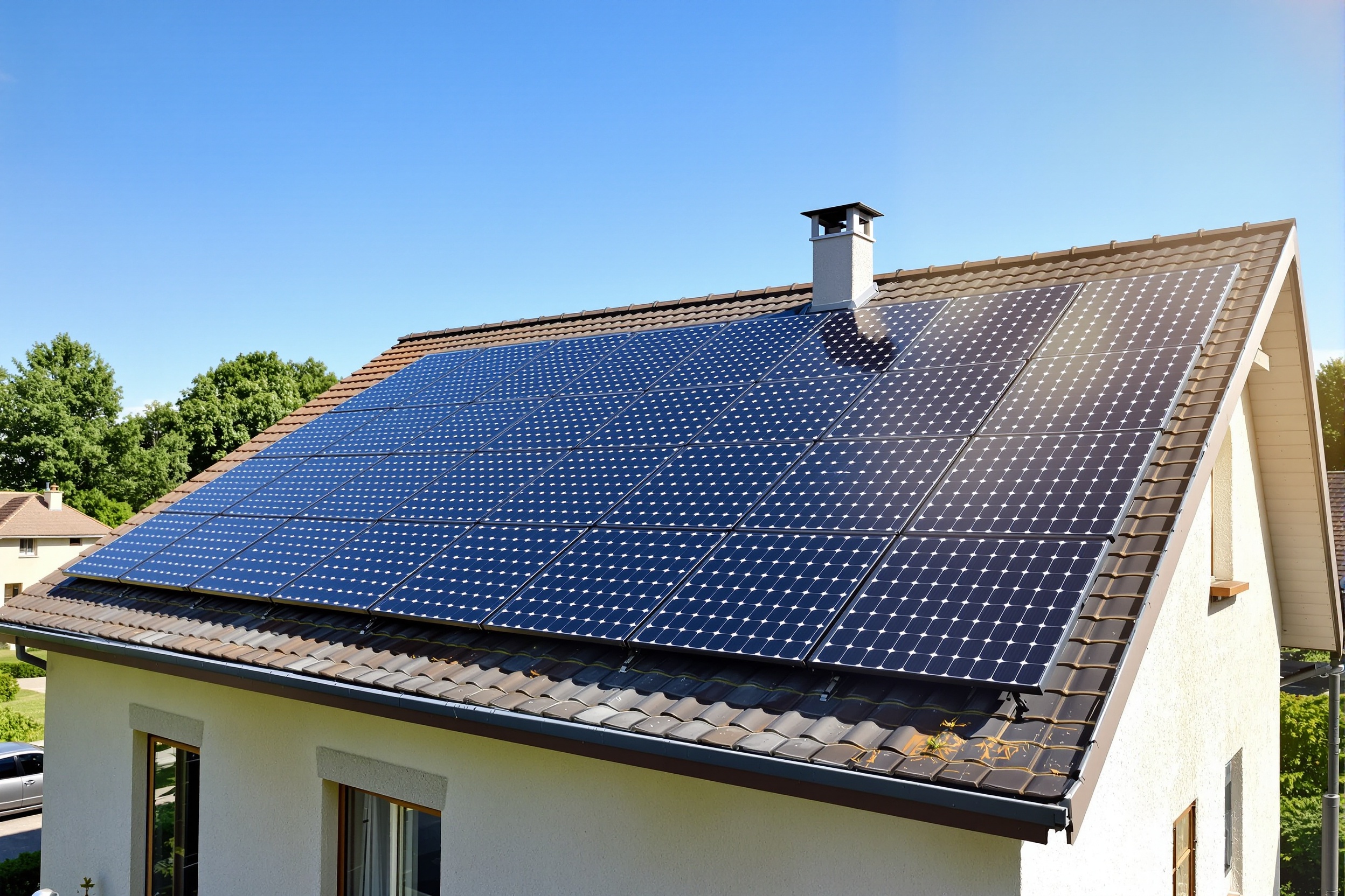 Panneaux solaires photovoltaïques