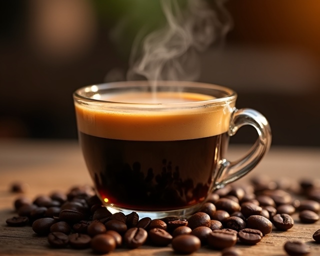 The Blue Koala custom coffee blend — freshly roasted beans