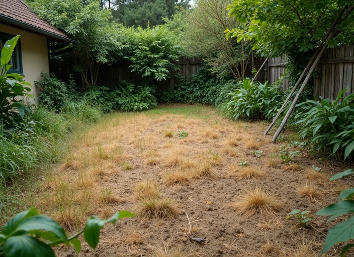 Hillside Estate Garden before