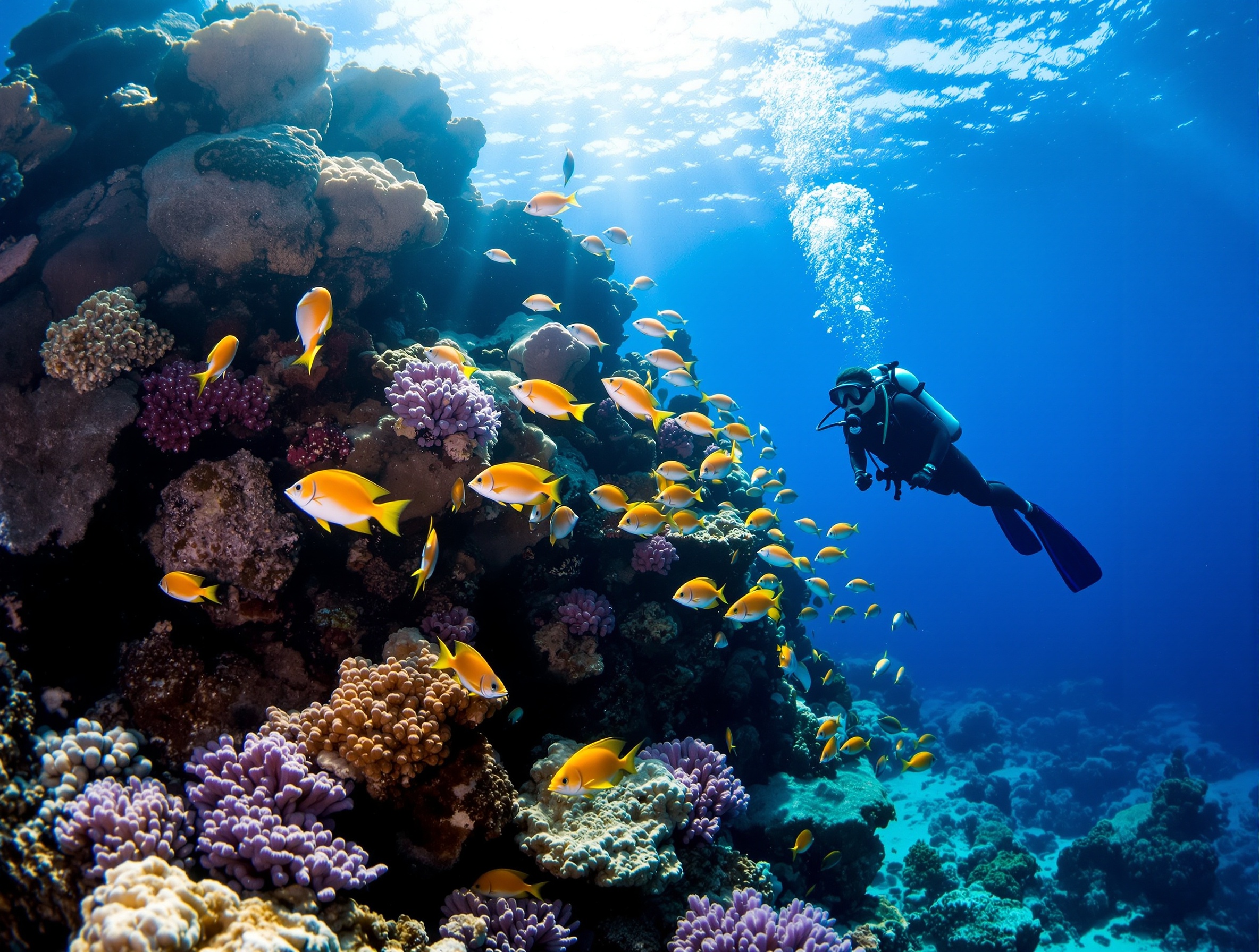 Diving