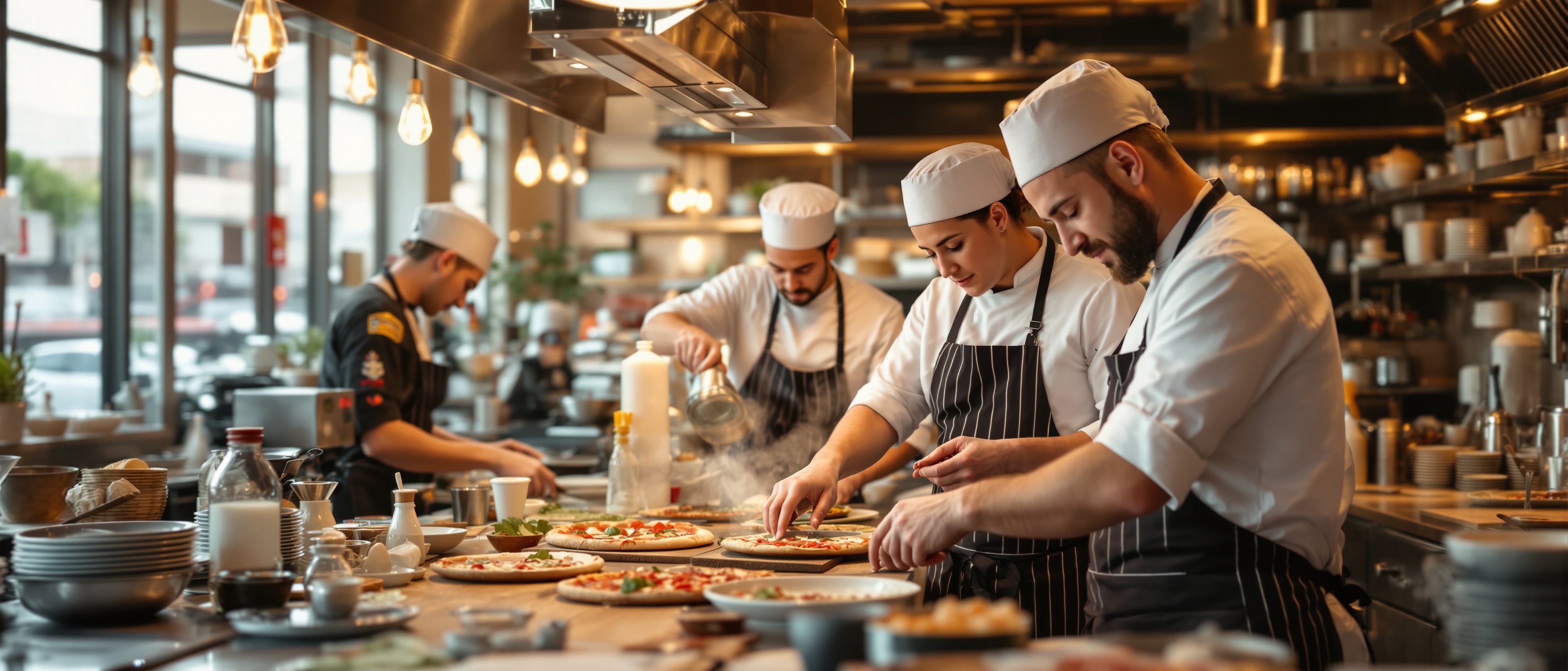 Spatola's Pizza team