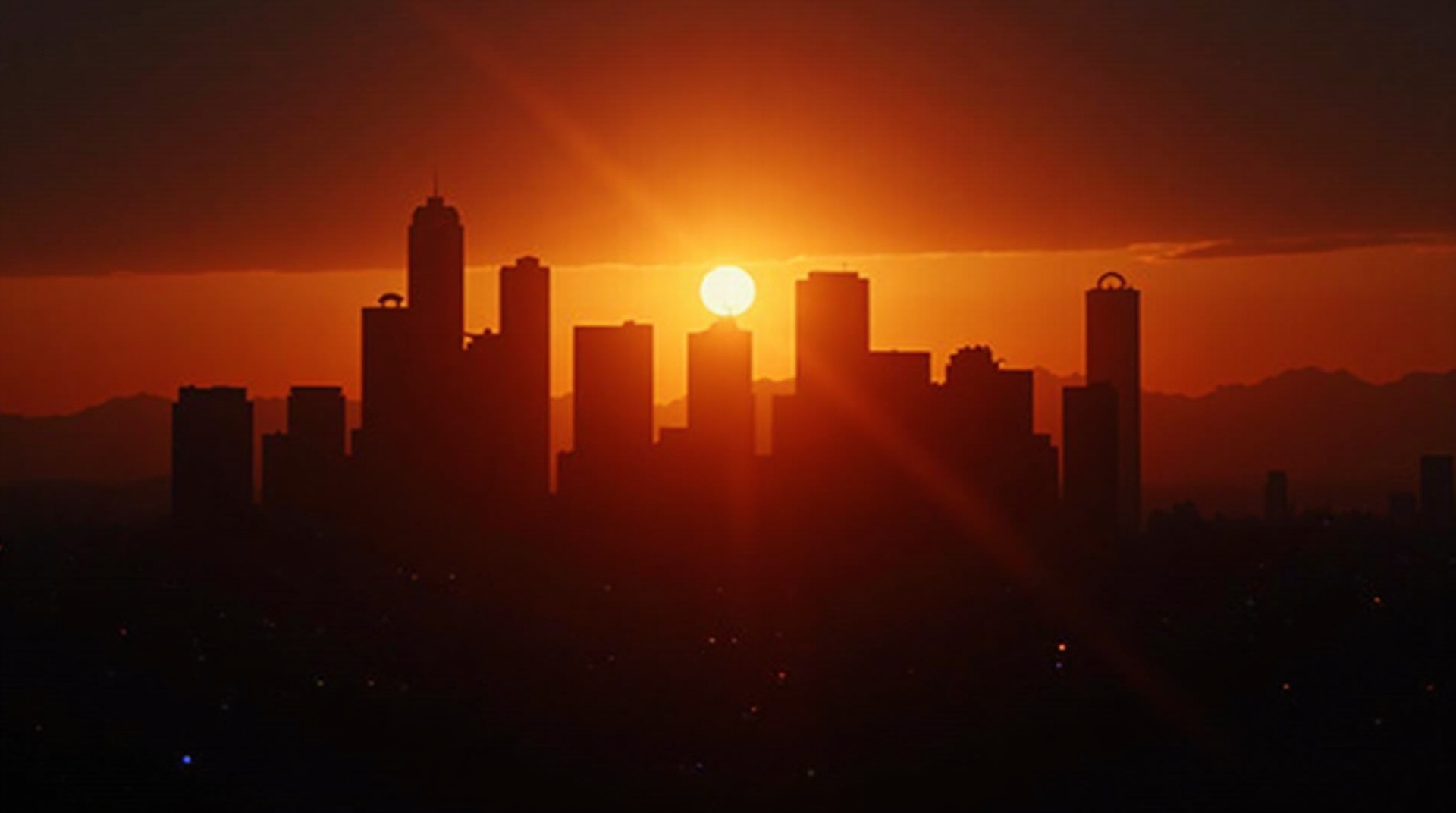 Los Angeles skyline representing the Armenian-American economic hub