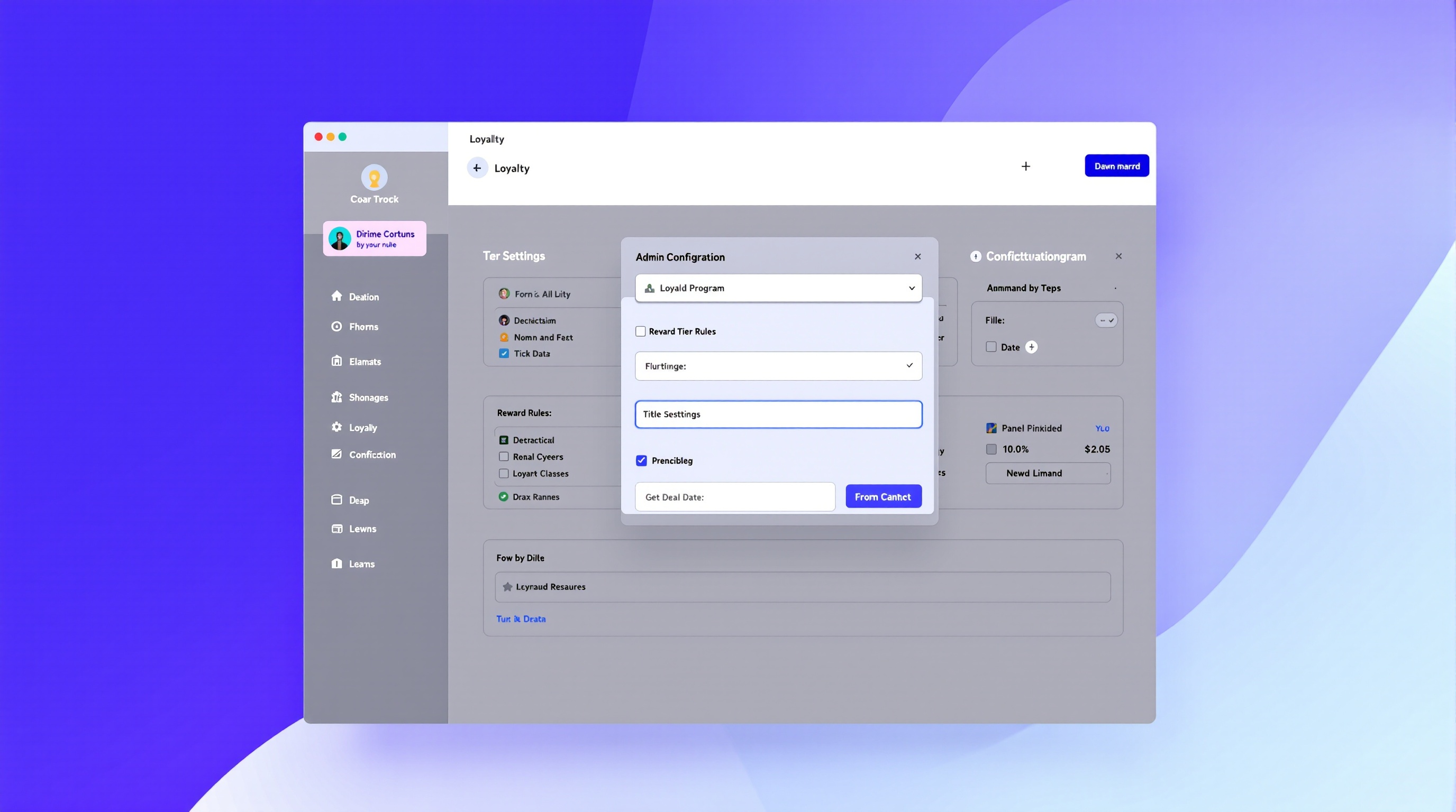 Strategy, Setup & Configuration