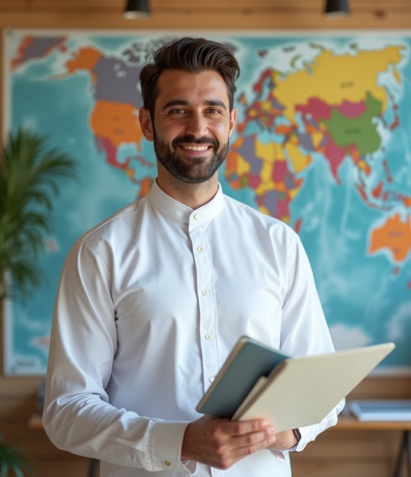 Raeef - Founder of Travel With Raeef, experienced travel expert and visa information specialist