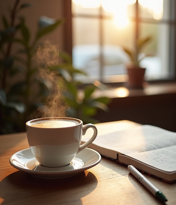 コーヒー&ティーブレイクの様子