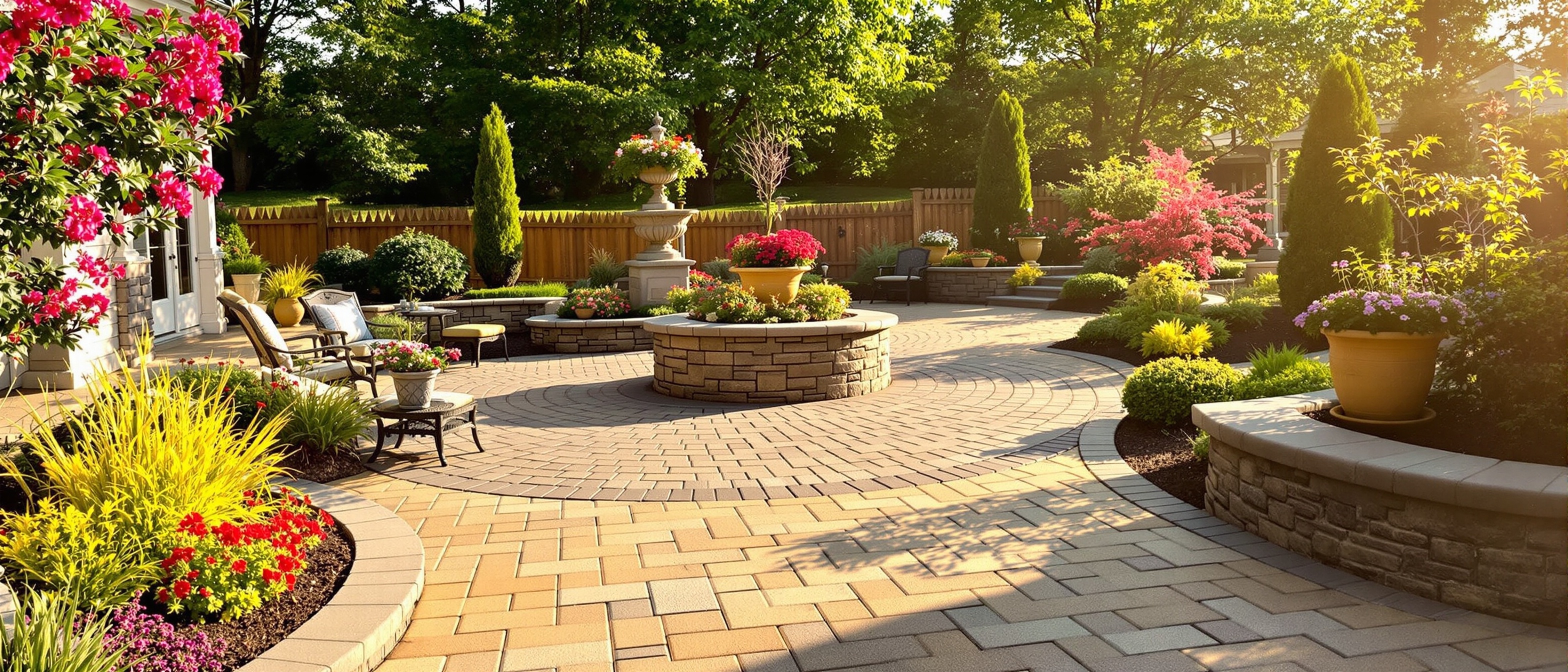 Patio materials Bucks County PA hardscaping