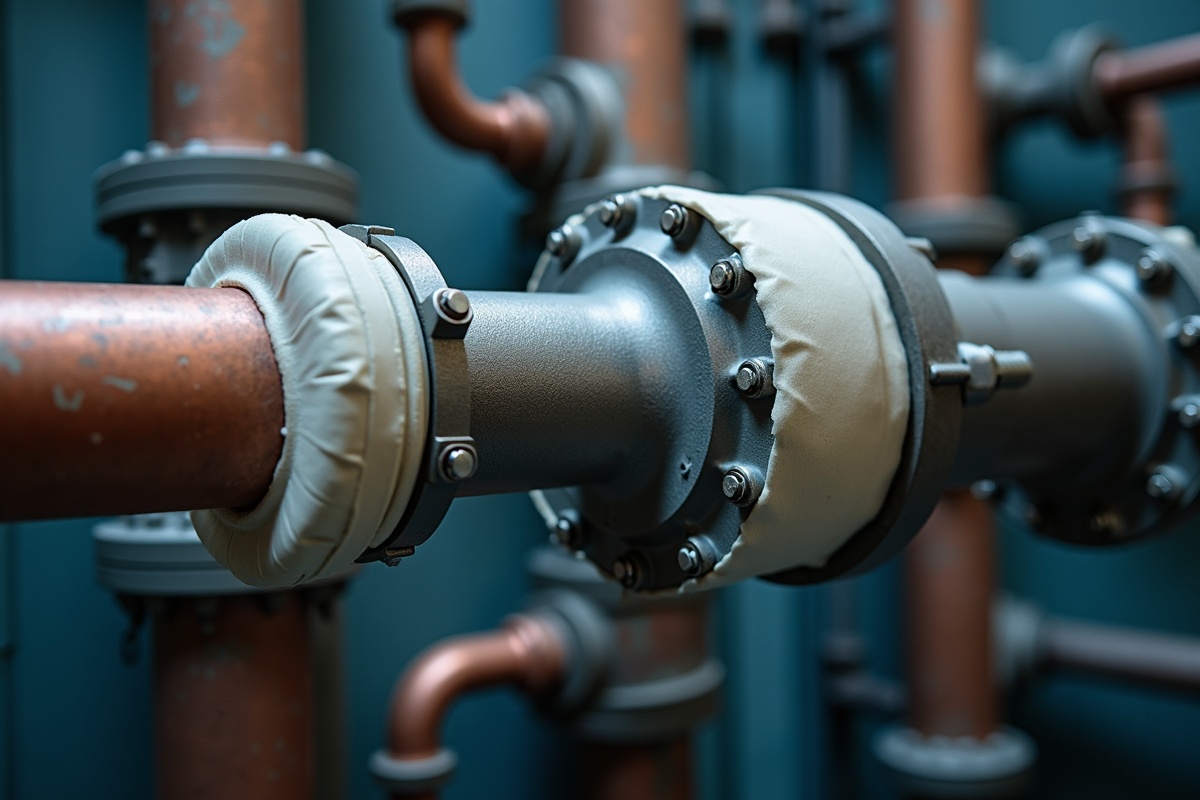 Plumbing pipe insulation installation