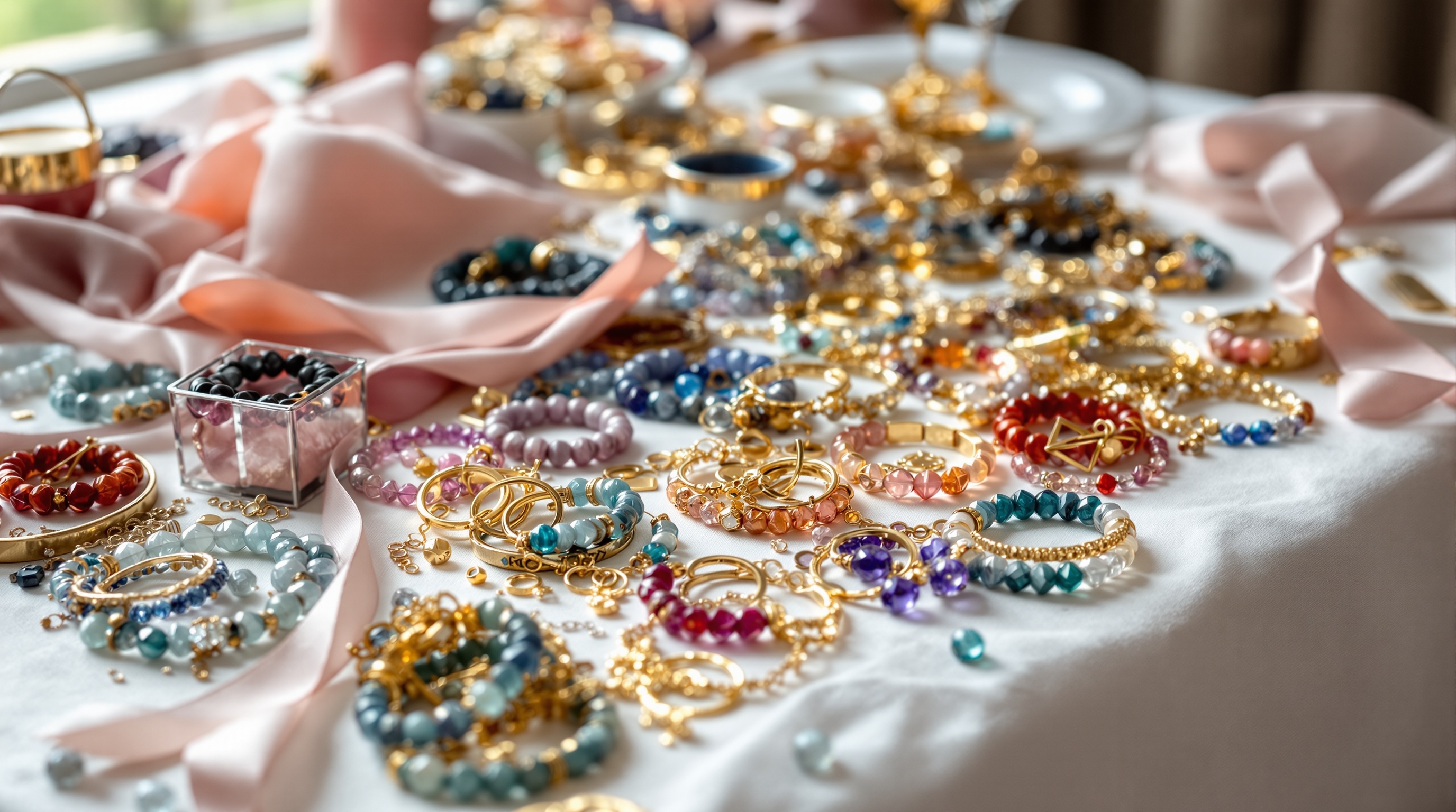 Bracelet party setup