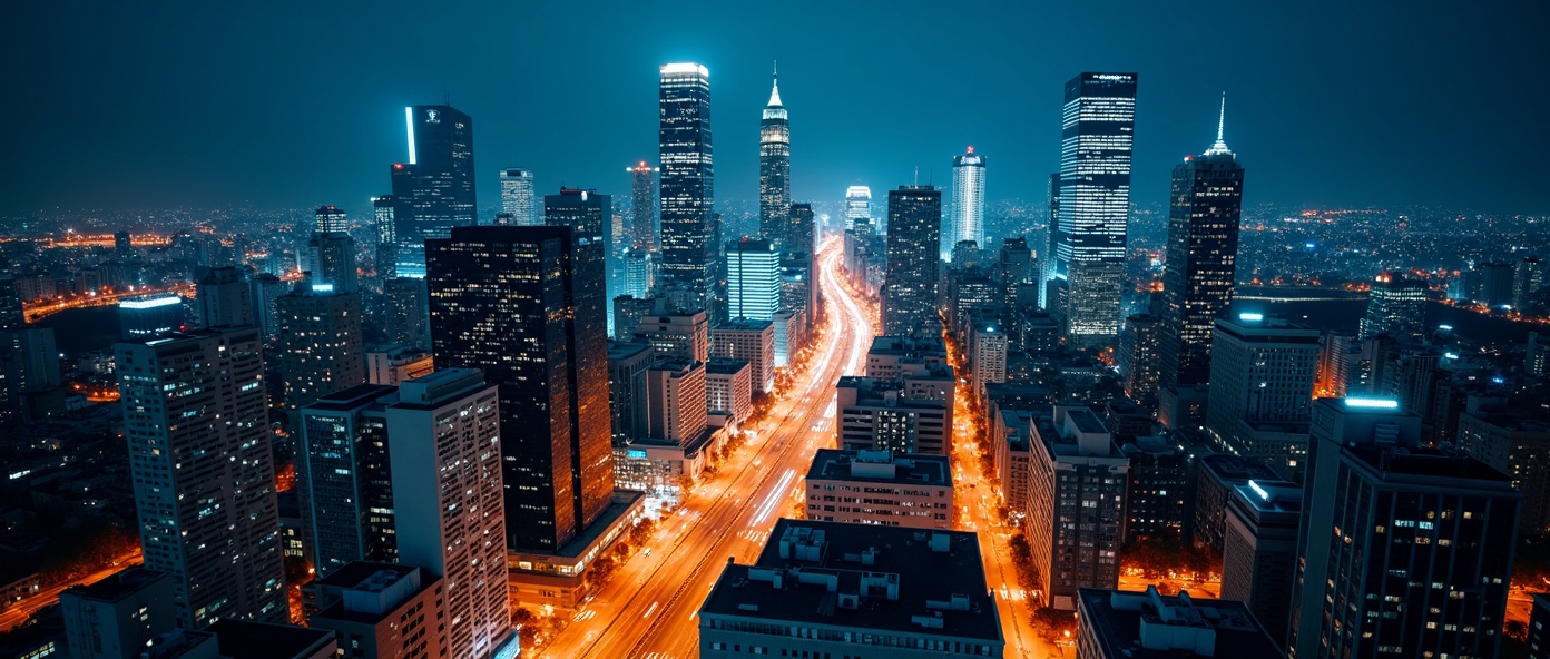 City Skyline at Night