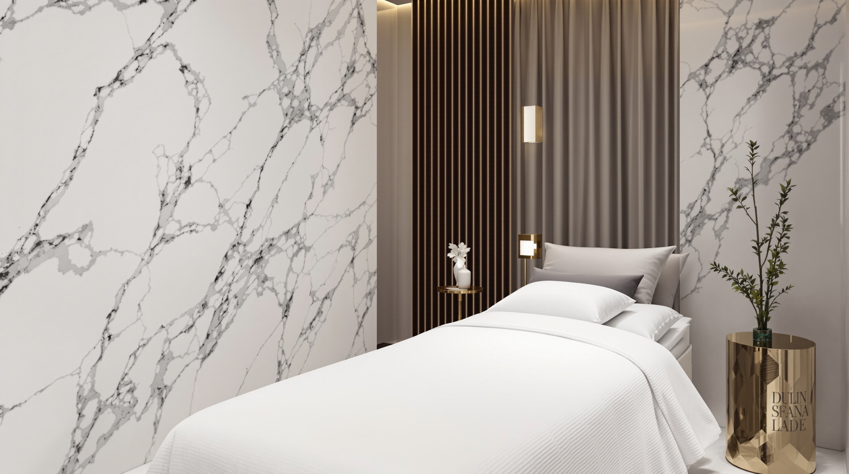 Luxury skin clinic interior in Manila