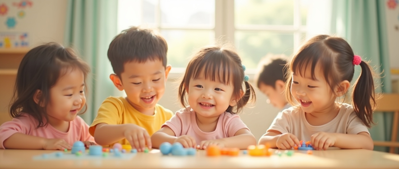 保育園での楽しい日常