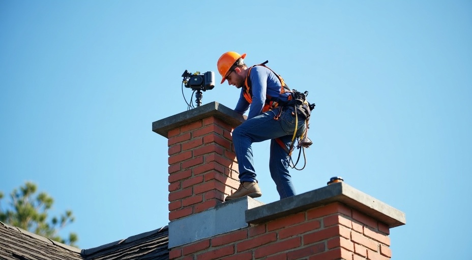 Chimney inspection service