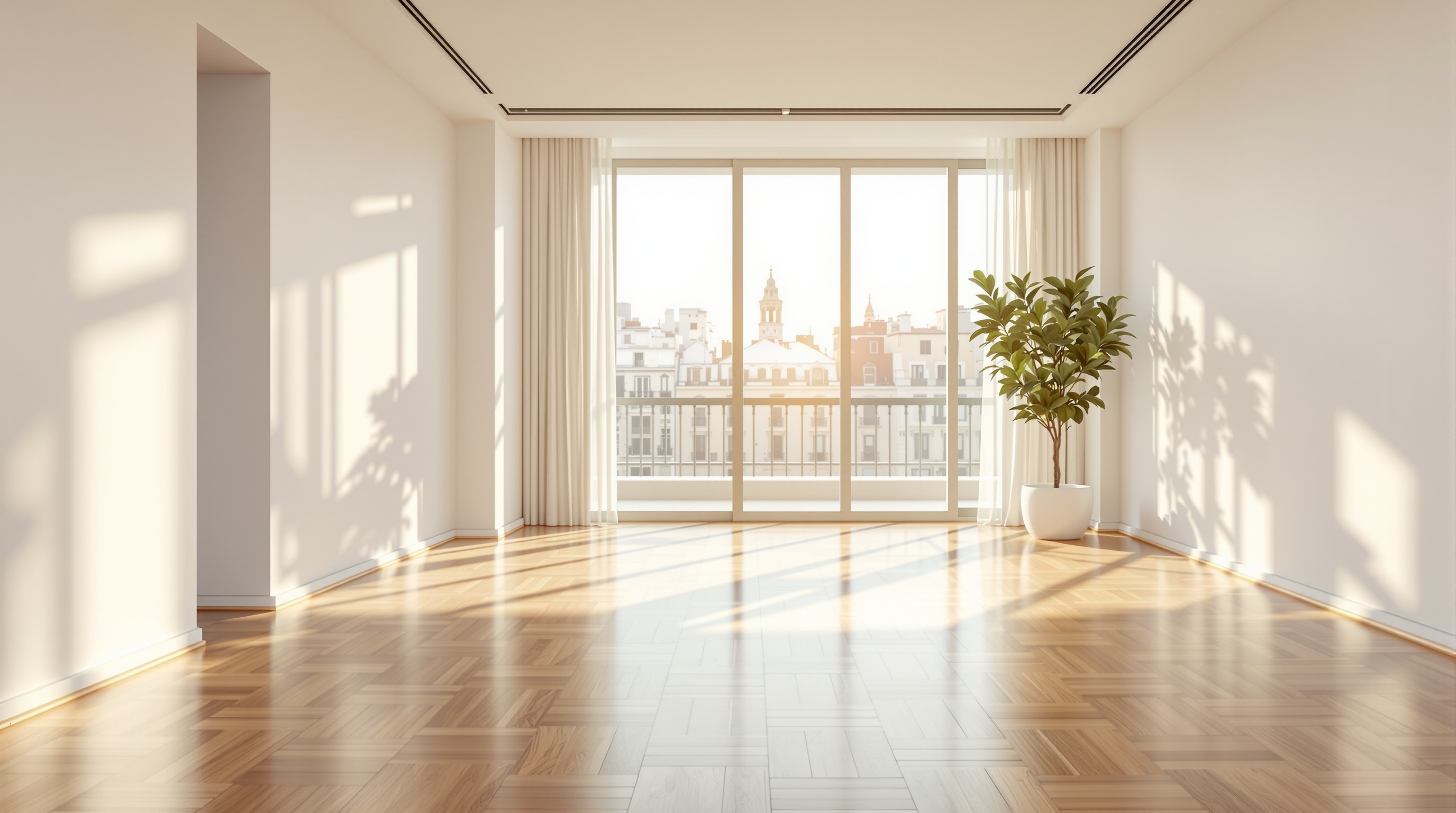 Piso vaciado en Tarragona — interior limpio y vacío tras el servicio TARRABUIT