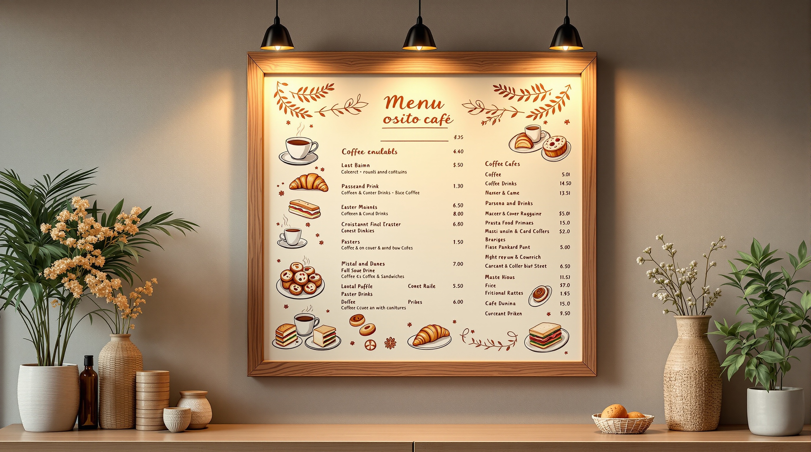 Menú Osito Café 2026