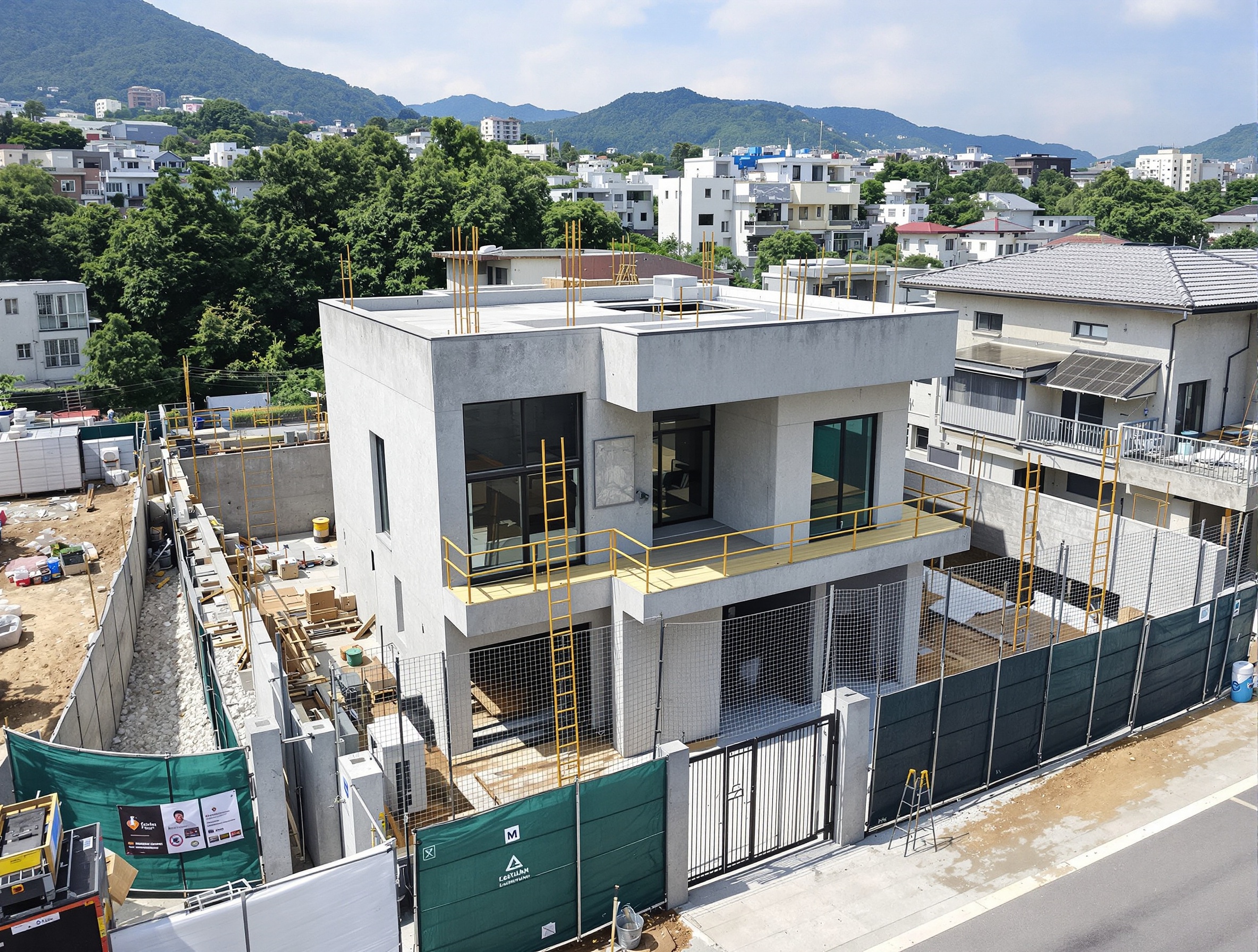 인천광역시 연수구 단독주택 신축공사 안전관리계획서 검토