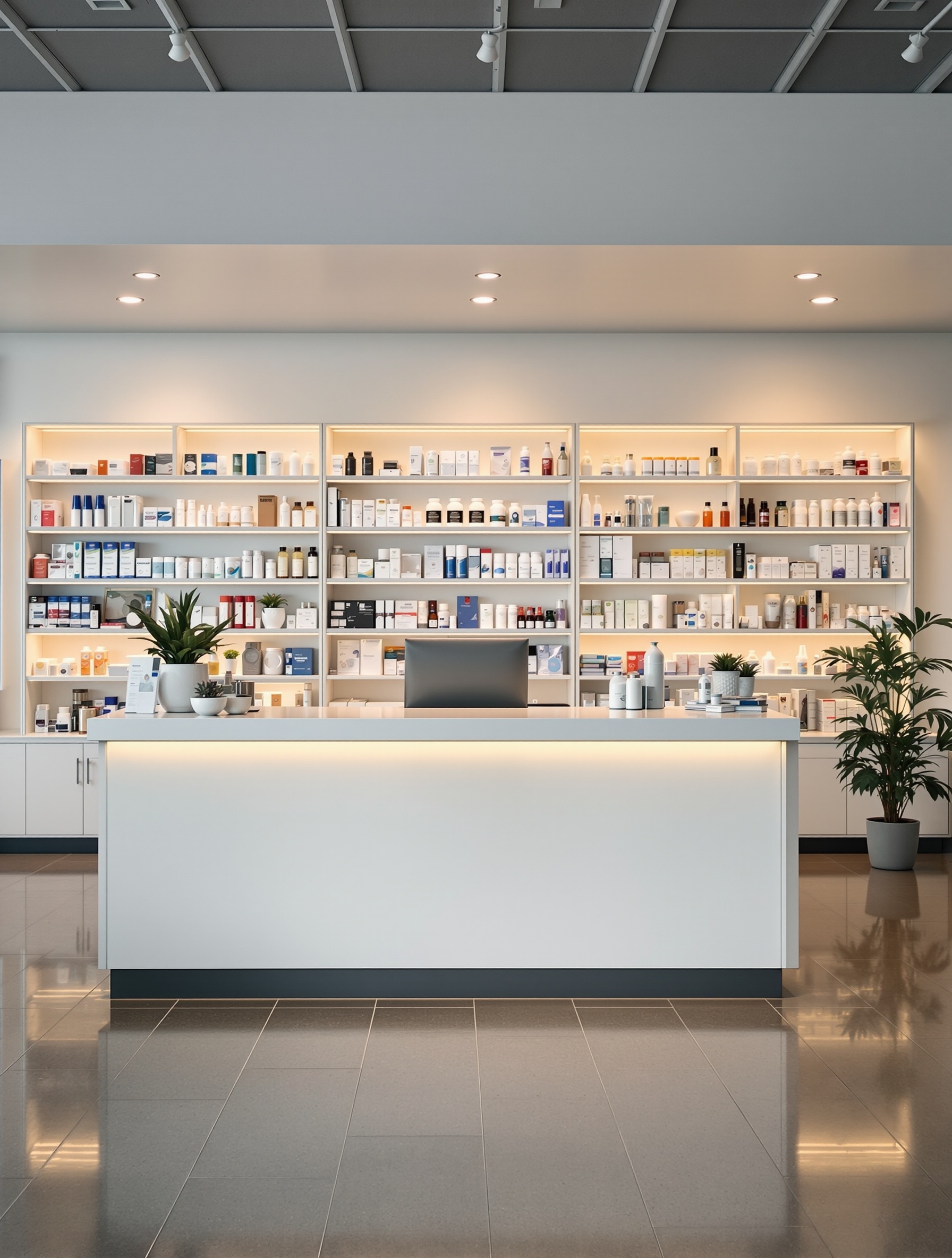 New Falls Pharmacy interior