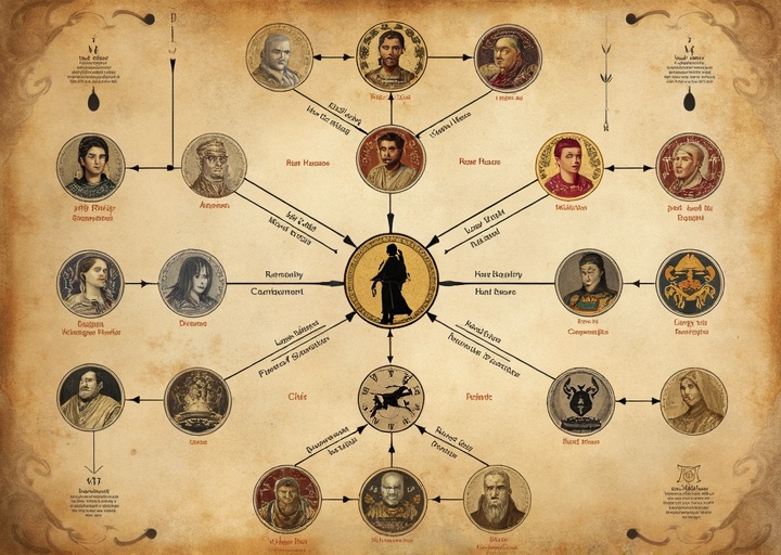 勢力構造図