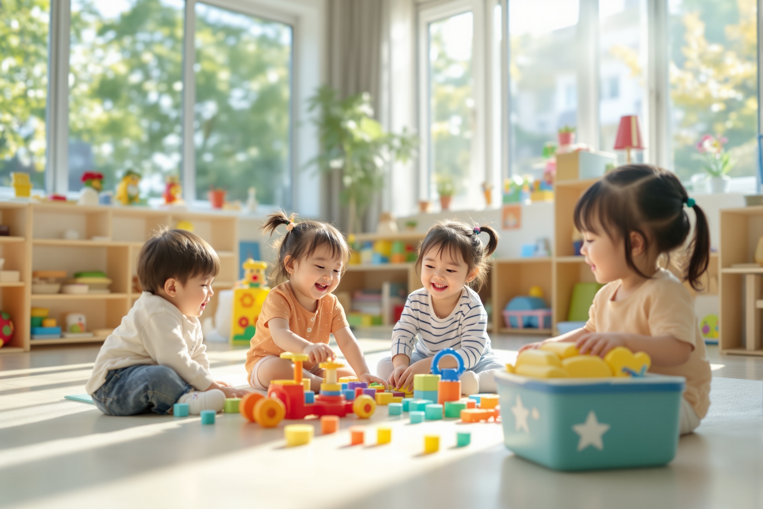 ページ保育園の子どもたち