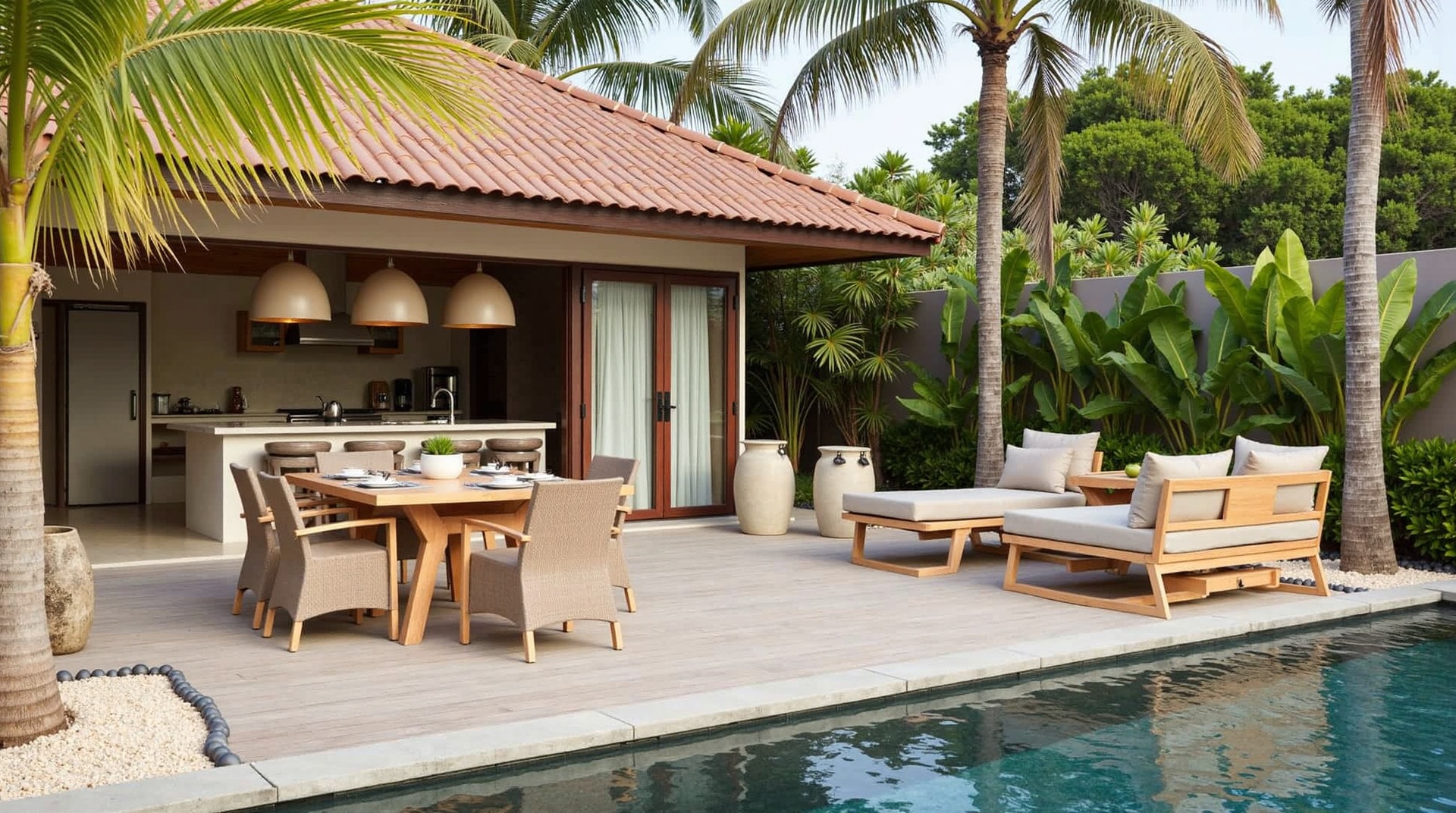 Luxury outdoor living in Mauritius