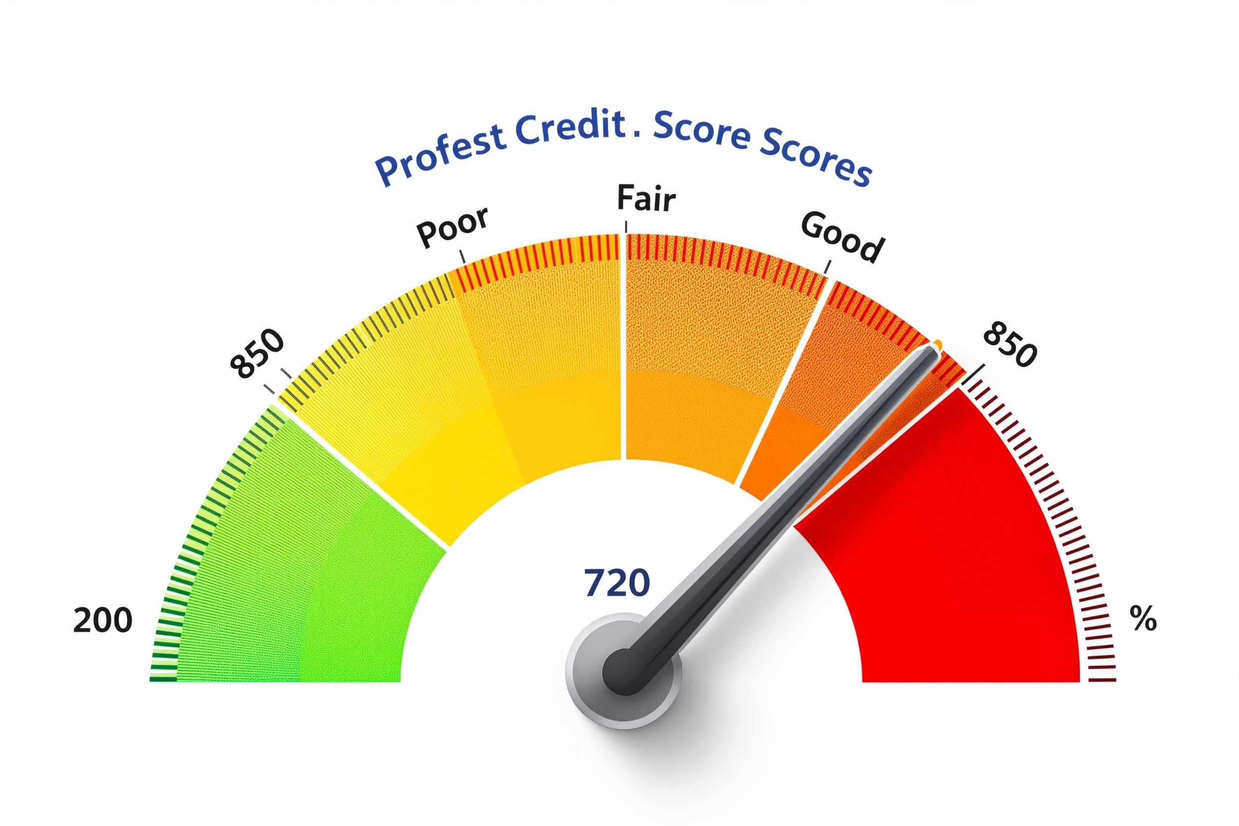 Credit Score Gauge