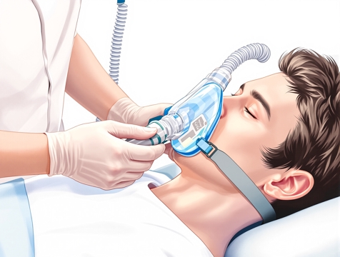 Técnica de ventilação com BVM
