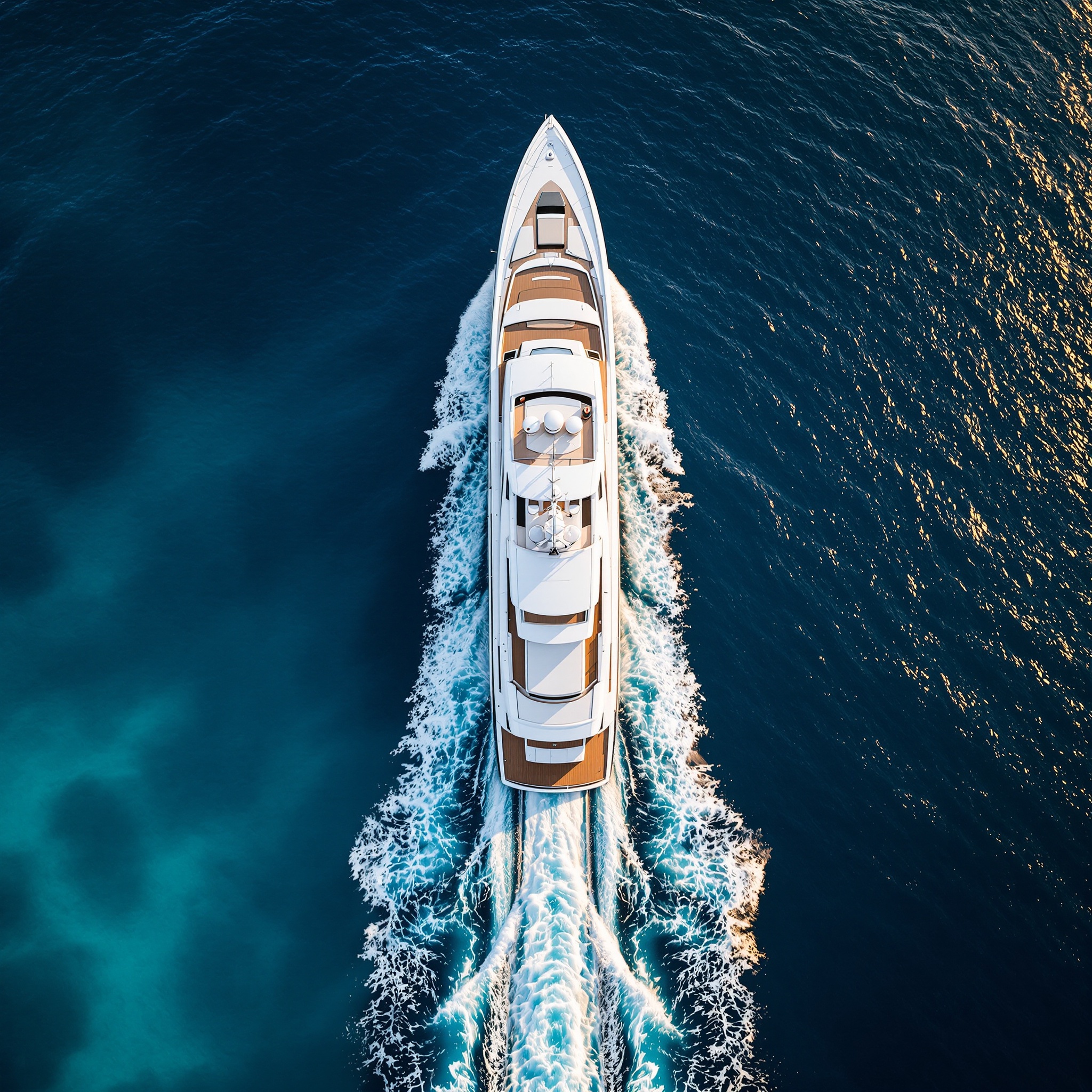 Superyacht aerial