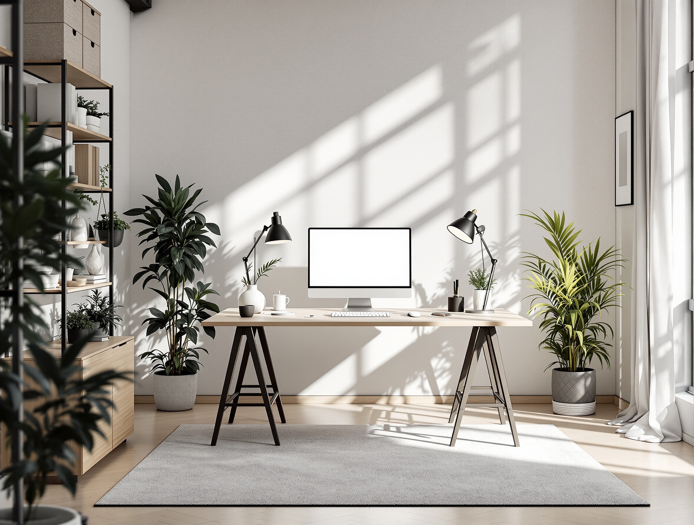Modern workspace