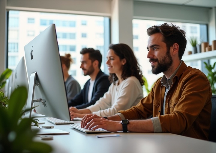 Equipo Botkio trabajando