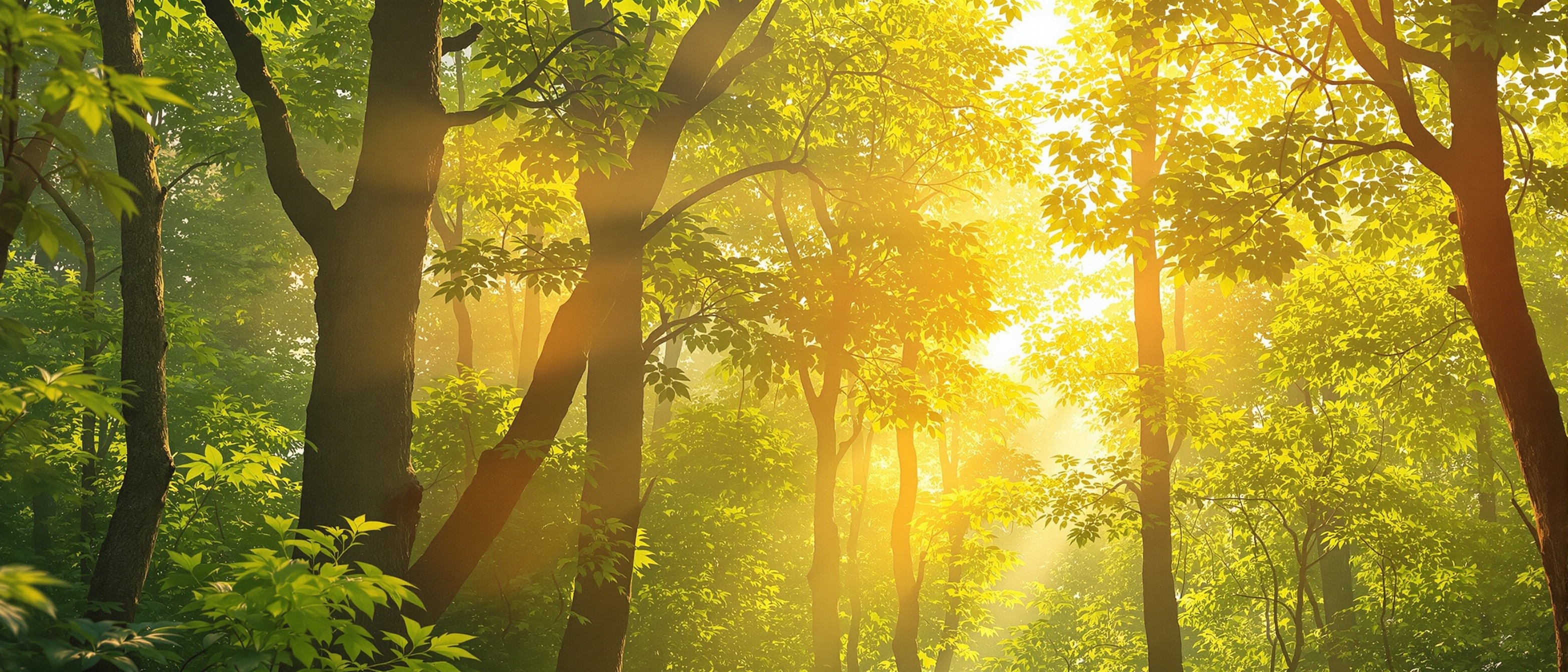 Peaceful nature scene