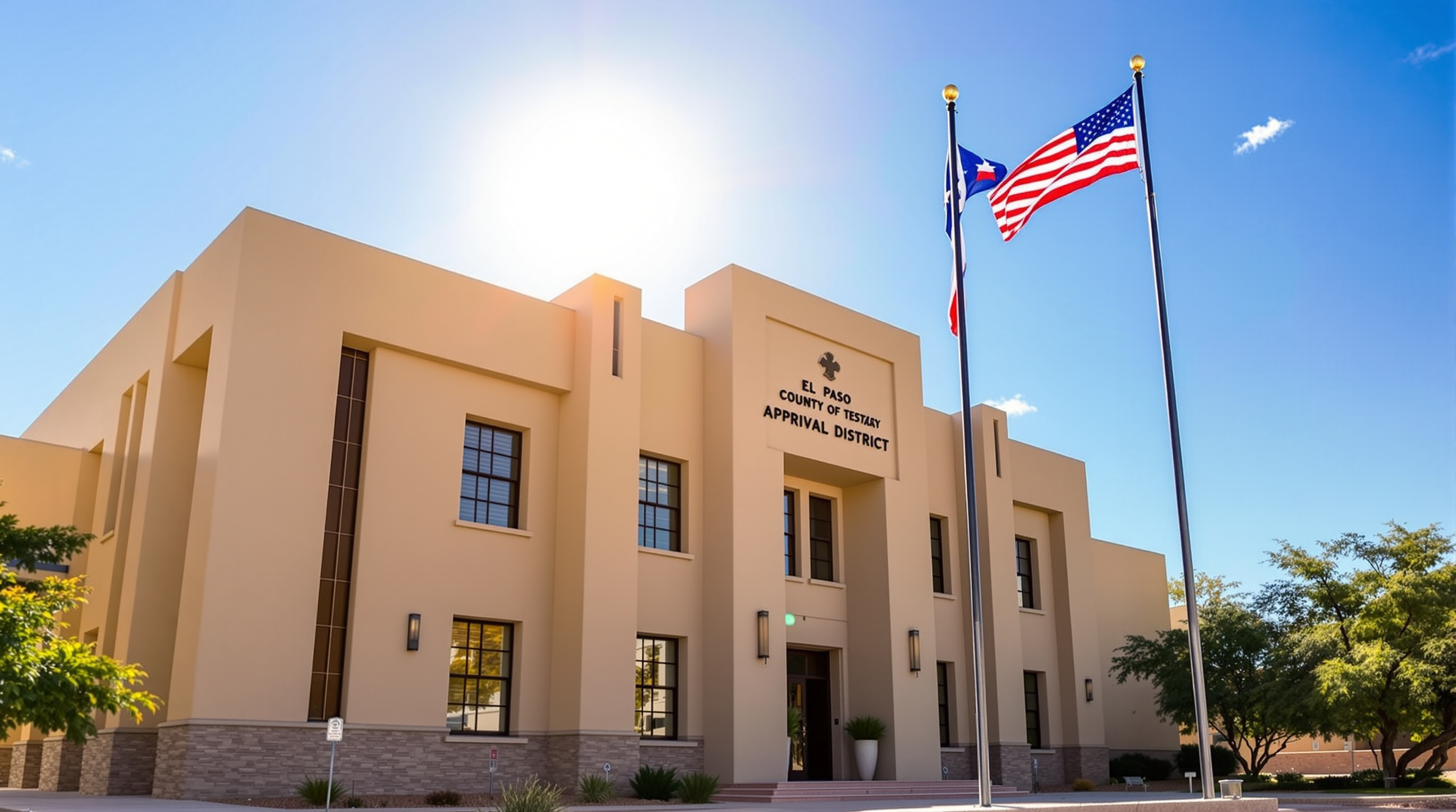 El Paso property tax appraisal district office El Paso County government building where property tax appraisals are administered