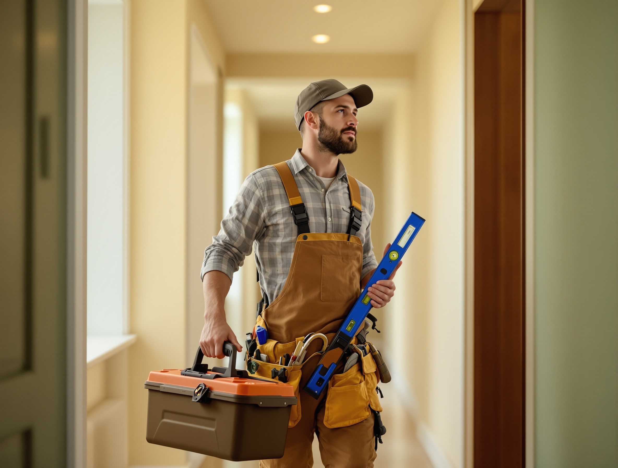 Ro Maintenance handyman ready for work