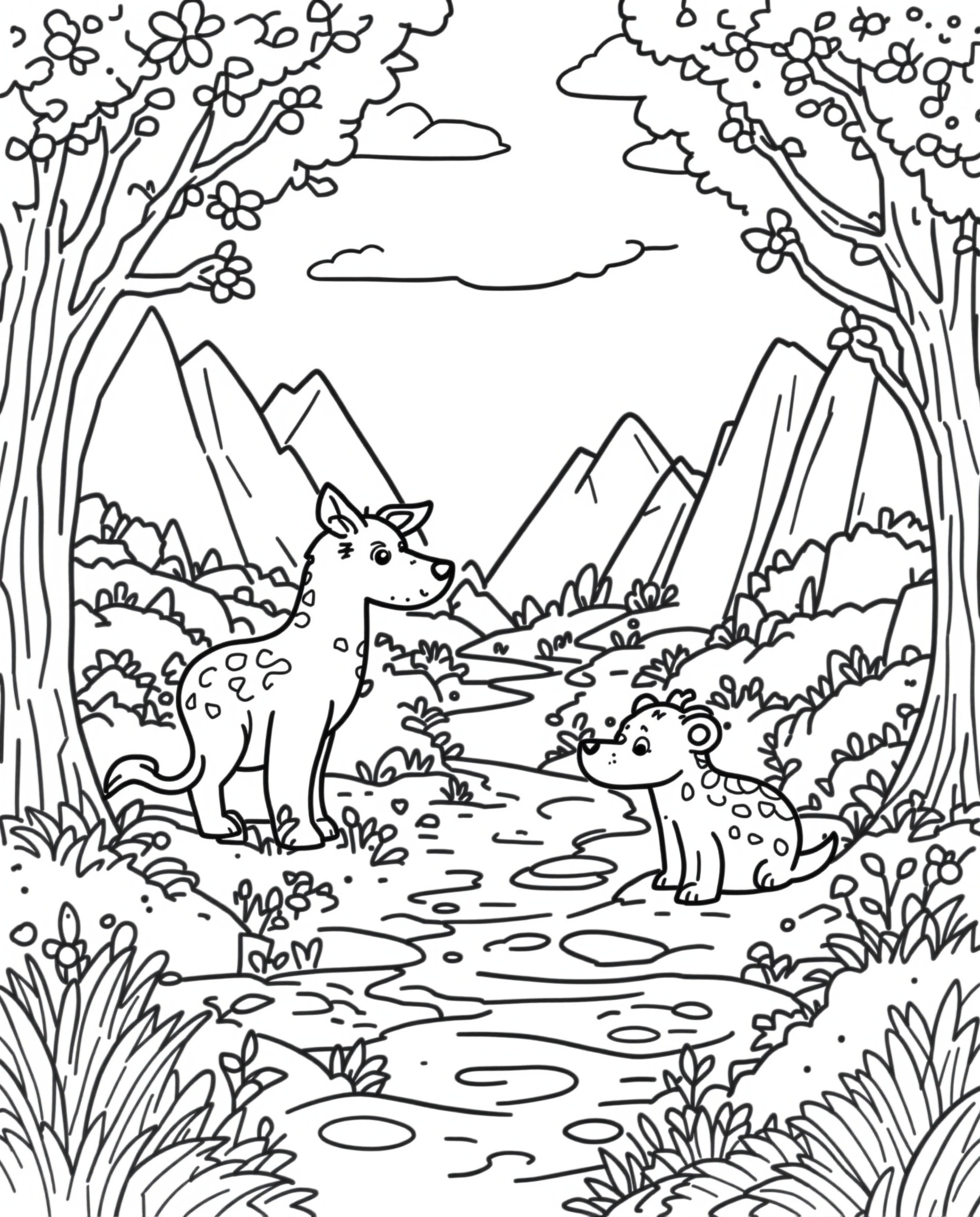 Keanu Tails — Adventure Scene