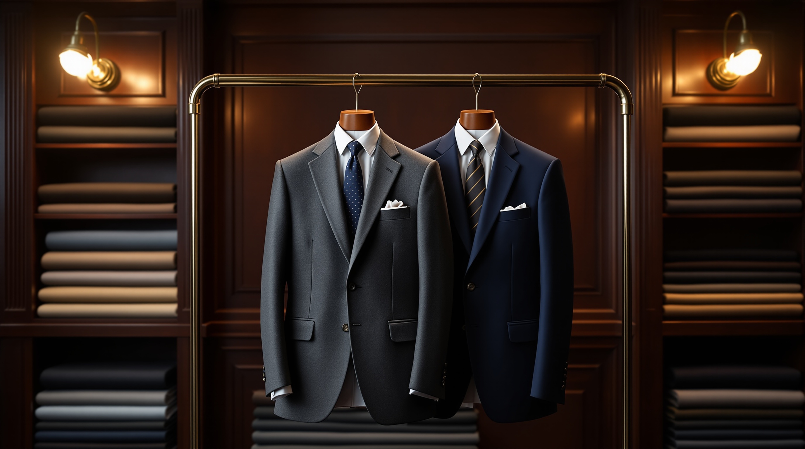 Custom tailoring services at Custom Clothiers Wellesley MA