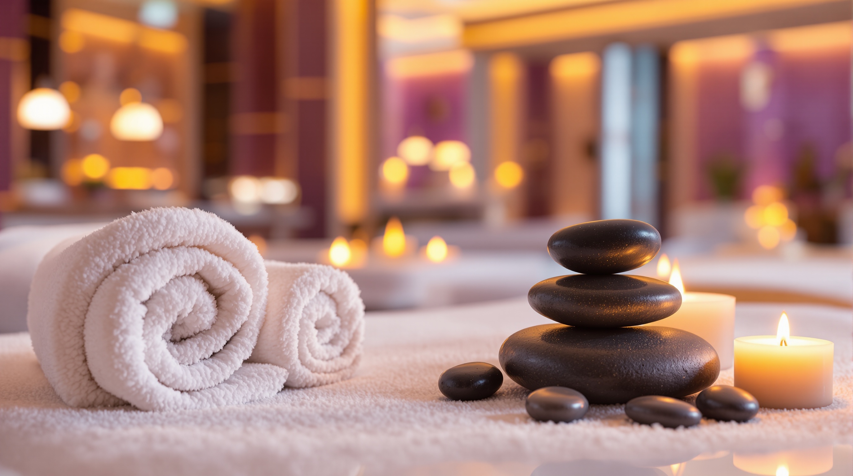 Luxury body therapy treatment room