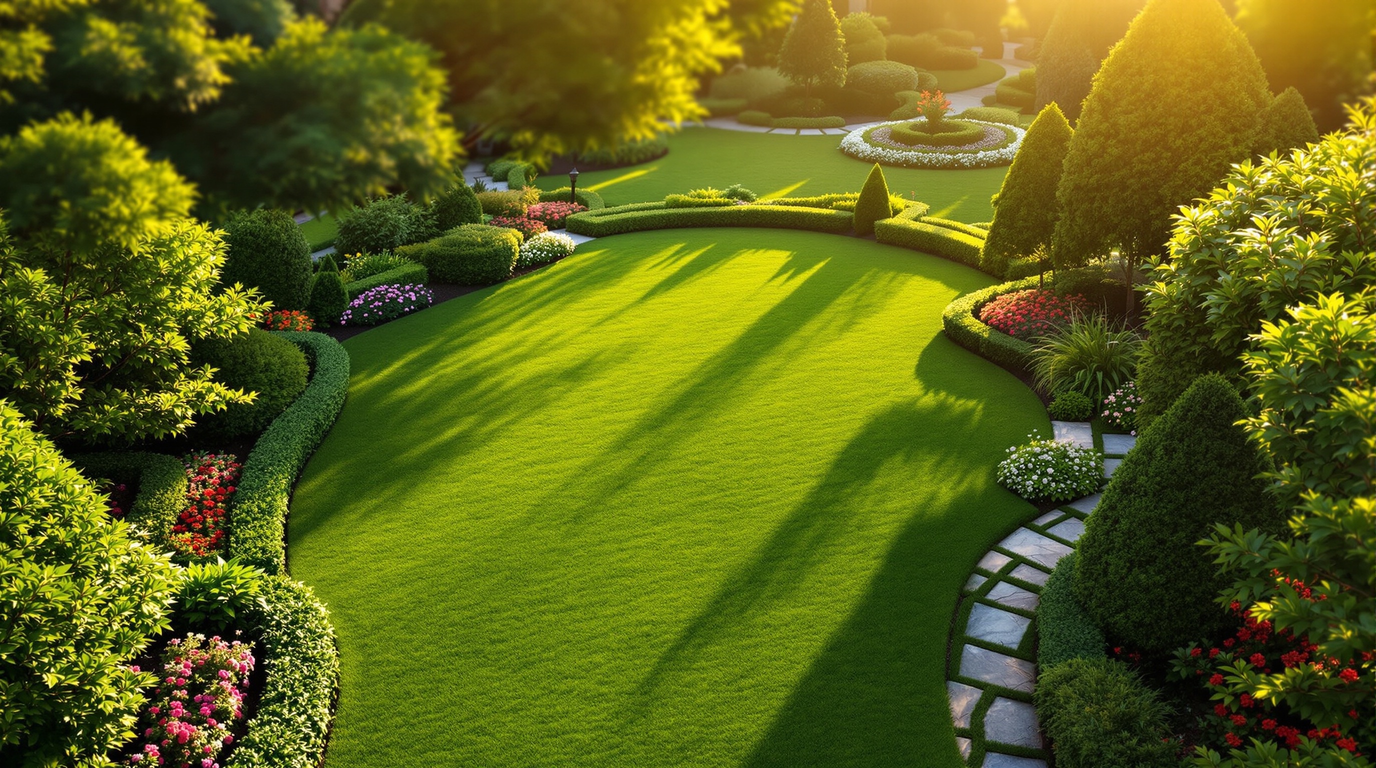 Luxury landscaped estate