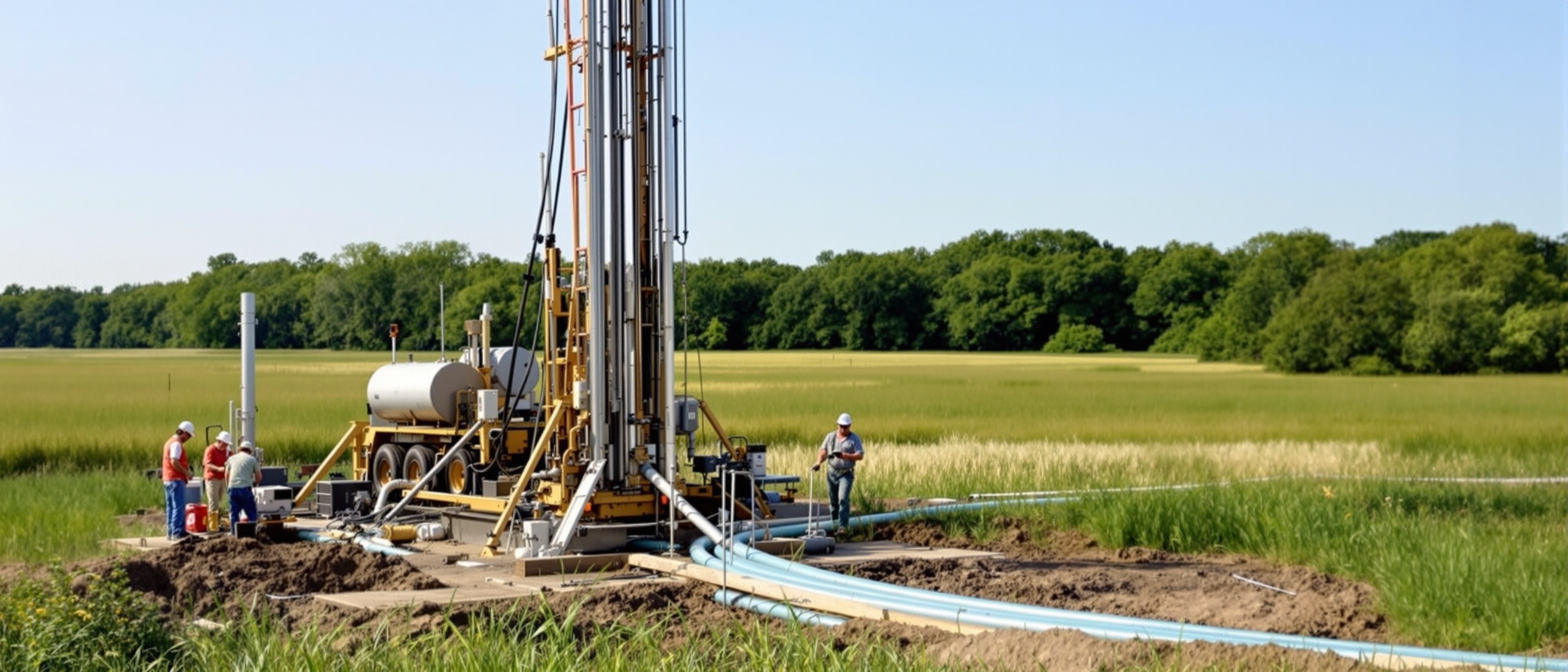 Geothermal well drilling services in Southwest Missouri