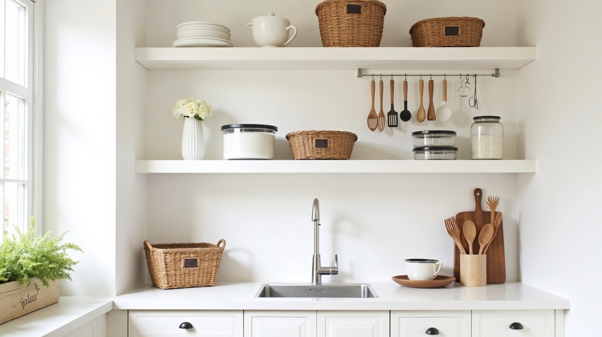 Organized small kitchen