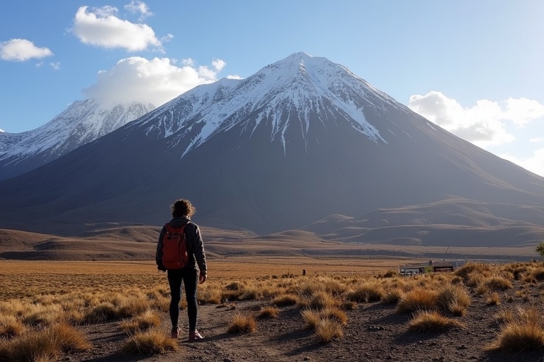 Expedición en montaña