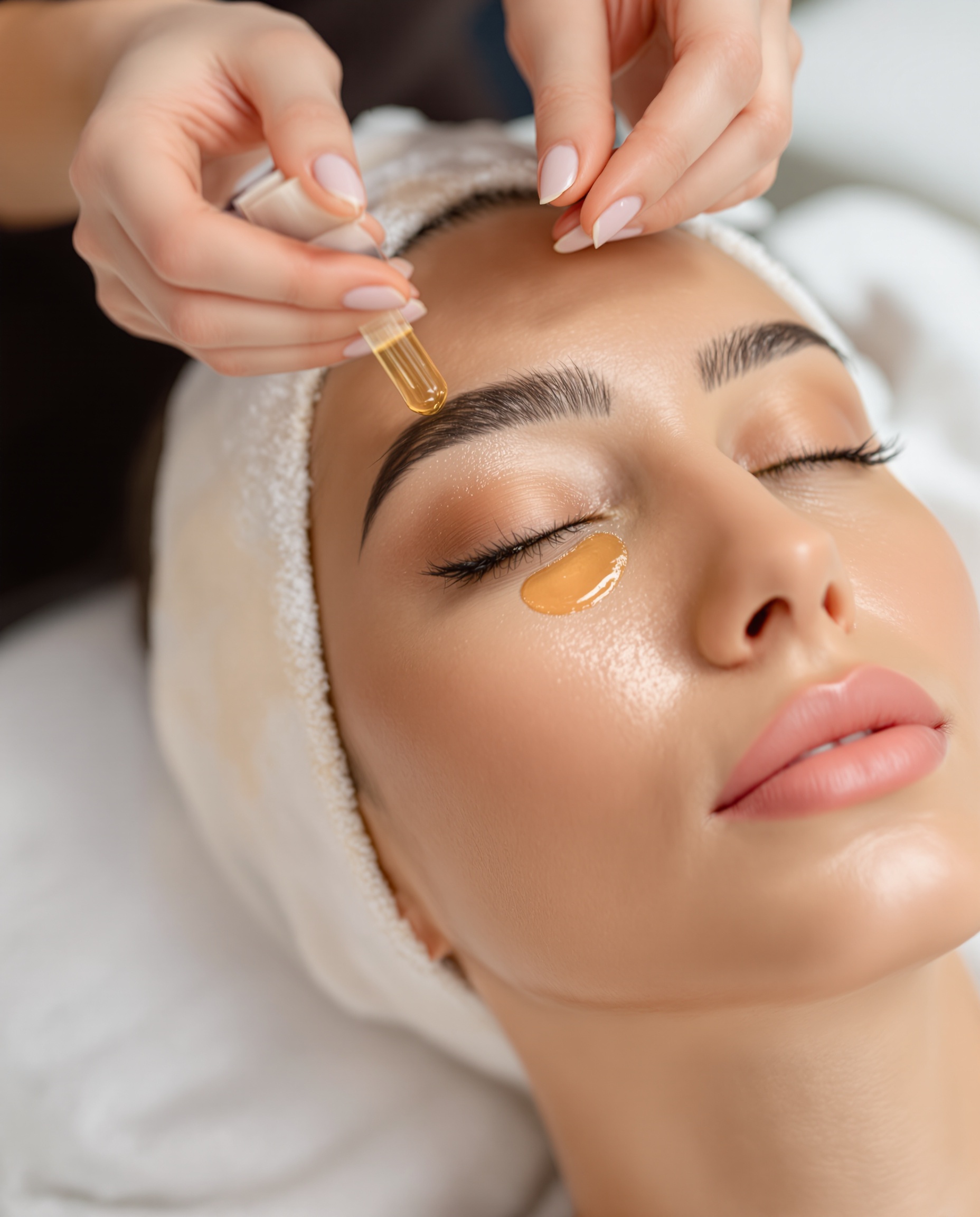 Signature Gold Facial Treatment - Blue Moon Beauty Salon Muscat Oman
