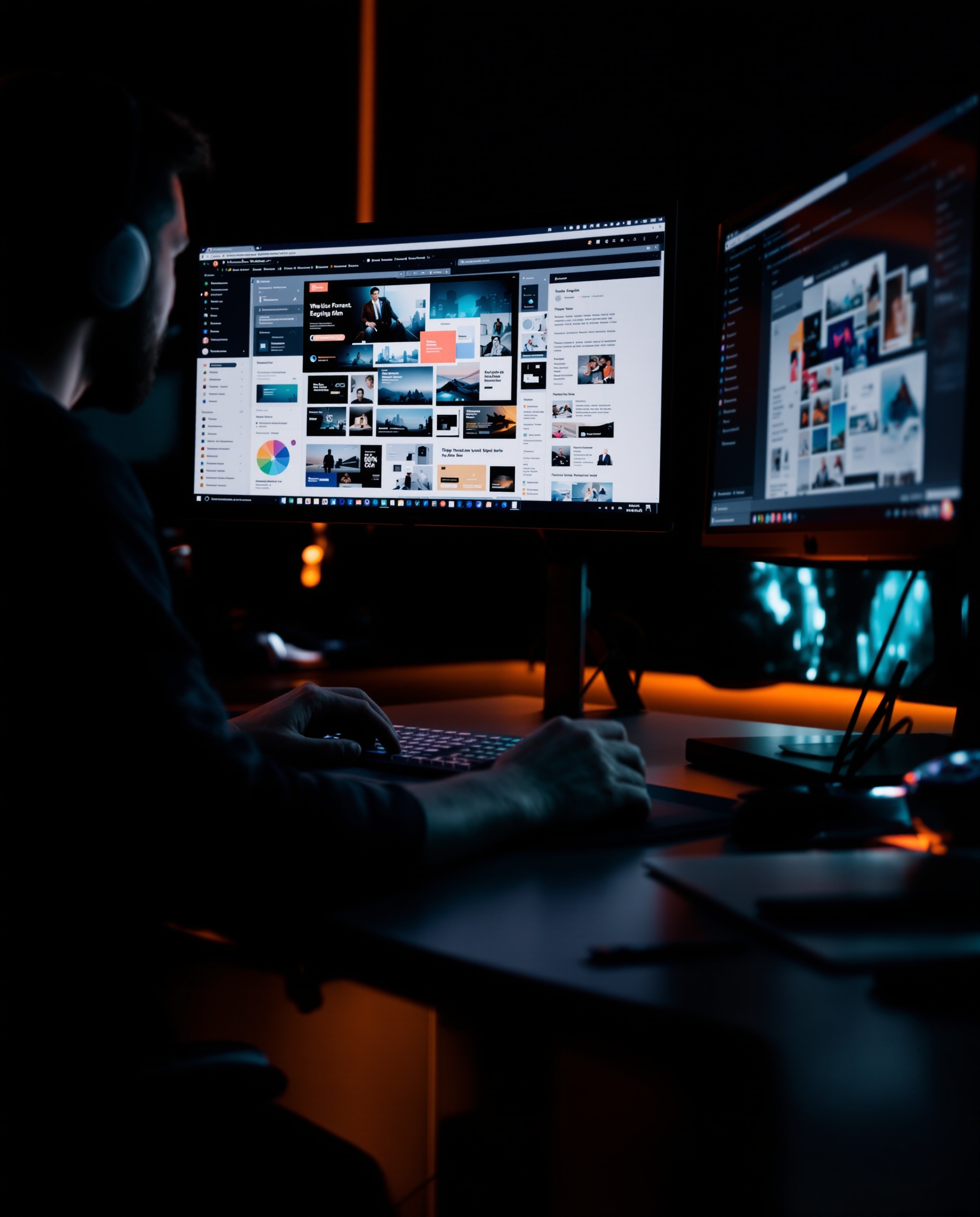 Professional workspace