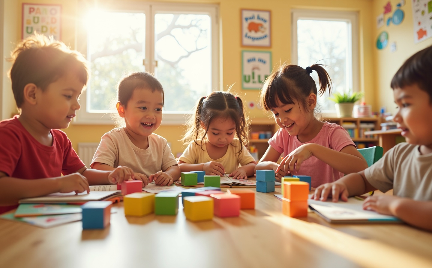 Children learning bilingually