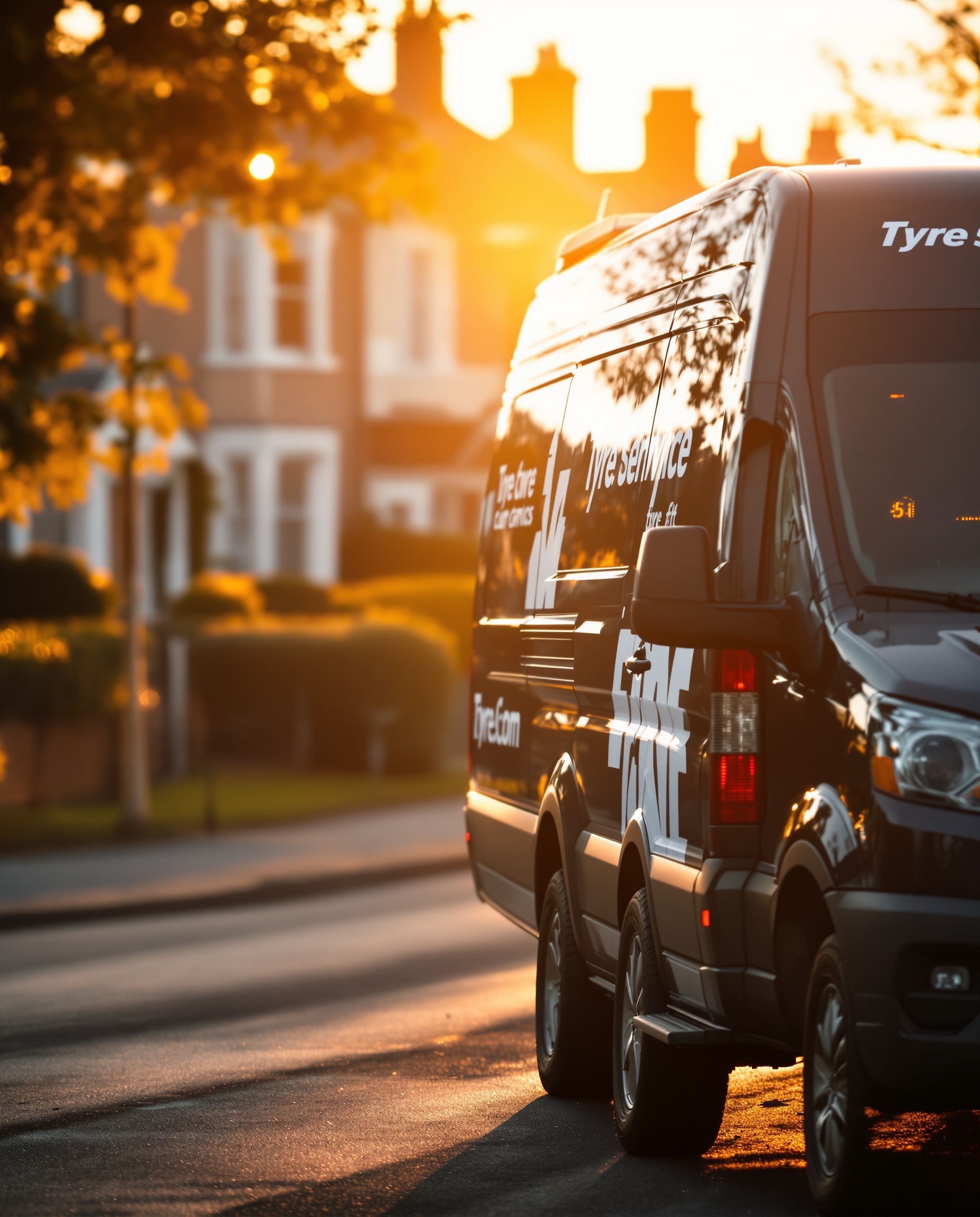 Tayside Mobile Tyres service van