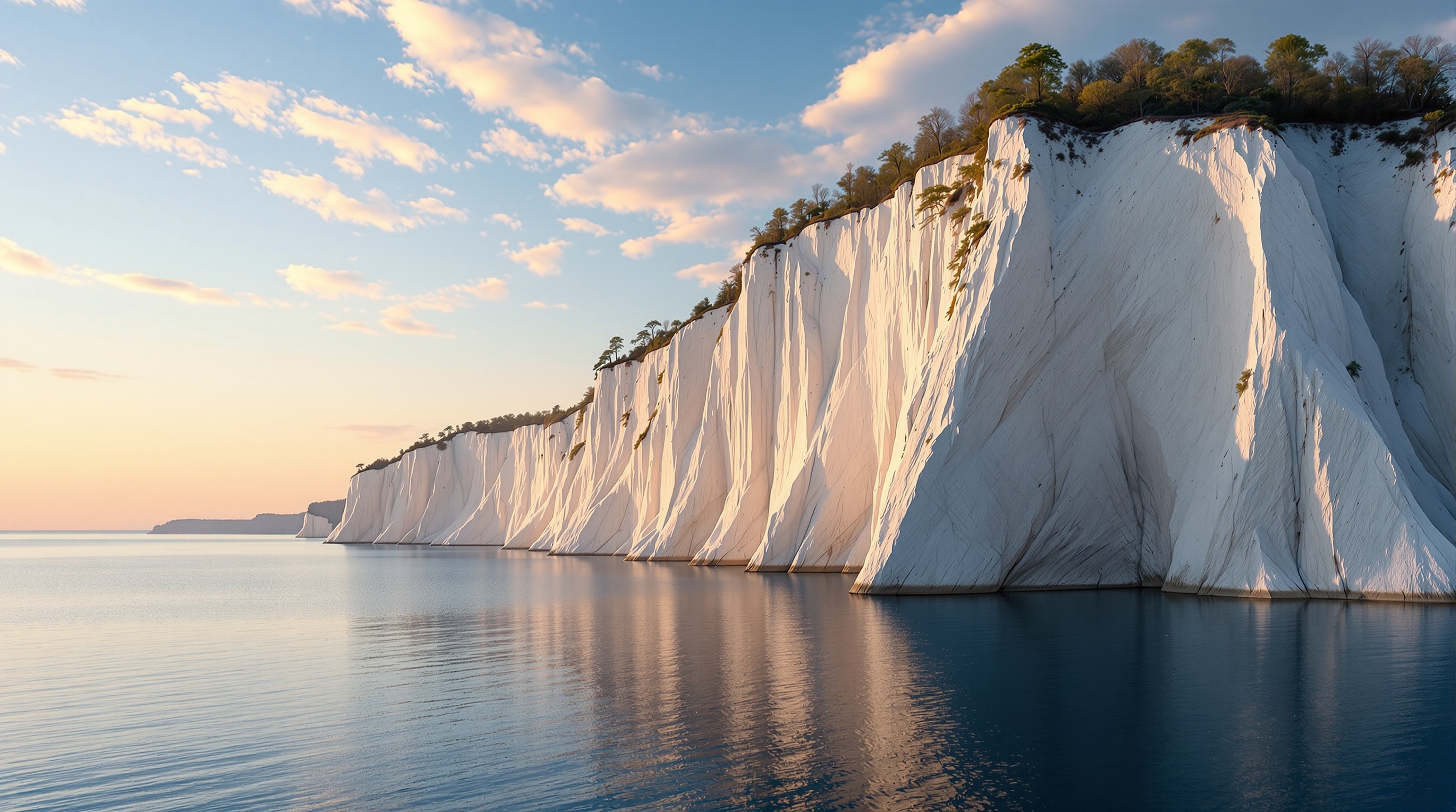 Scarborough Bluffs at sunrise